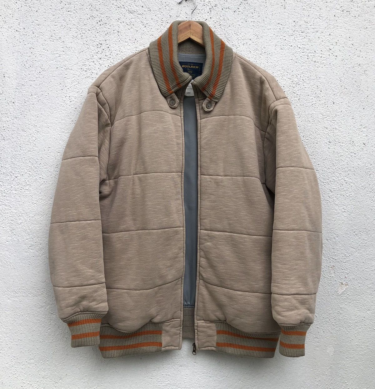 Woolrich Woolen Mills Vintage WOOLRICH Quilted Bomber Jacket Size US L / EU 52-54 / 3 - 6 Thumbnail