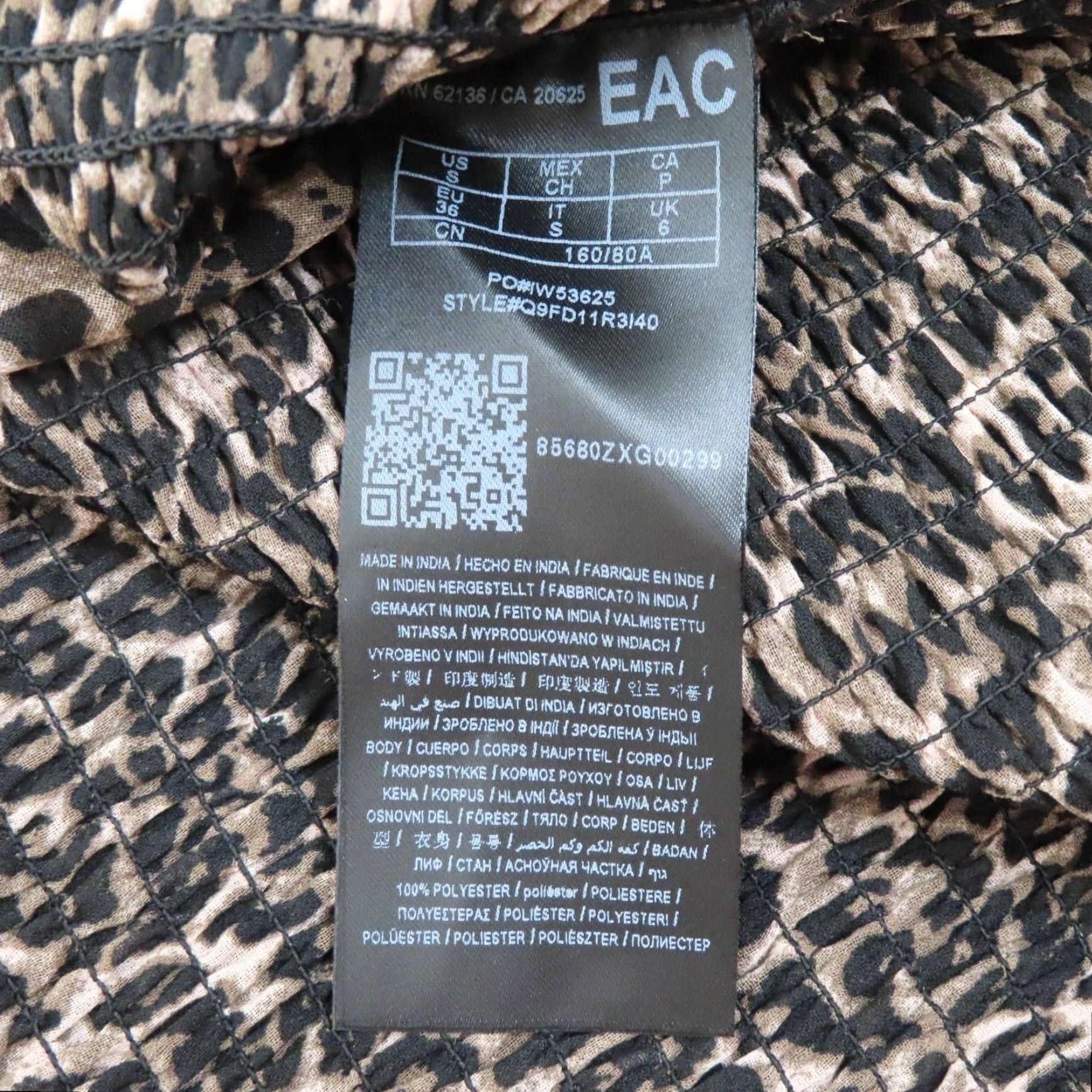 Guess **GUESS Women's Small Brown Leopard Sketched Smocked Skirt NEW** User: **GUESS Women's Small Brown Leopard Smocked Skirt NEW** Size 28" / US 6 / IT 42 - 7 Thumbnail