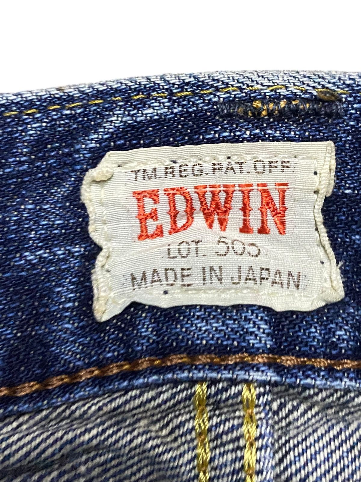 Junya Watanabe Vintage Japanese Brand Edwin 505 zxx Selvedge Distressed Size US 30 / EU 46 - 17 Thumbnail