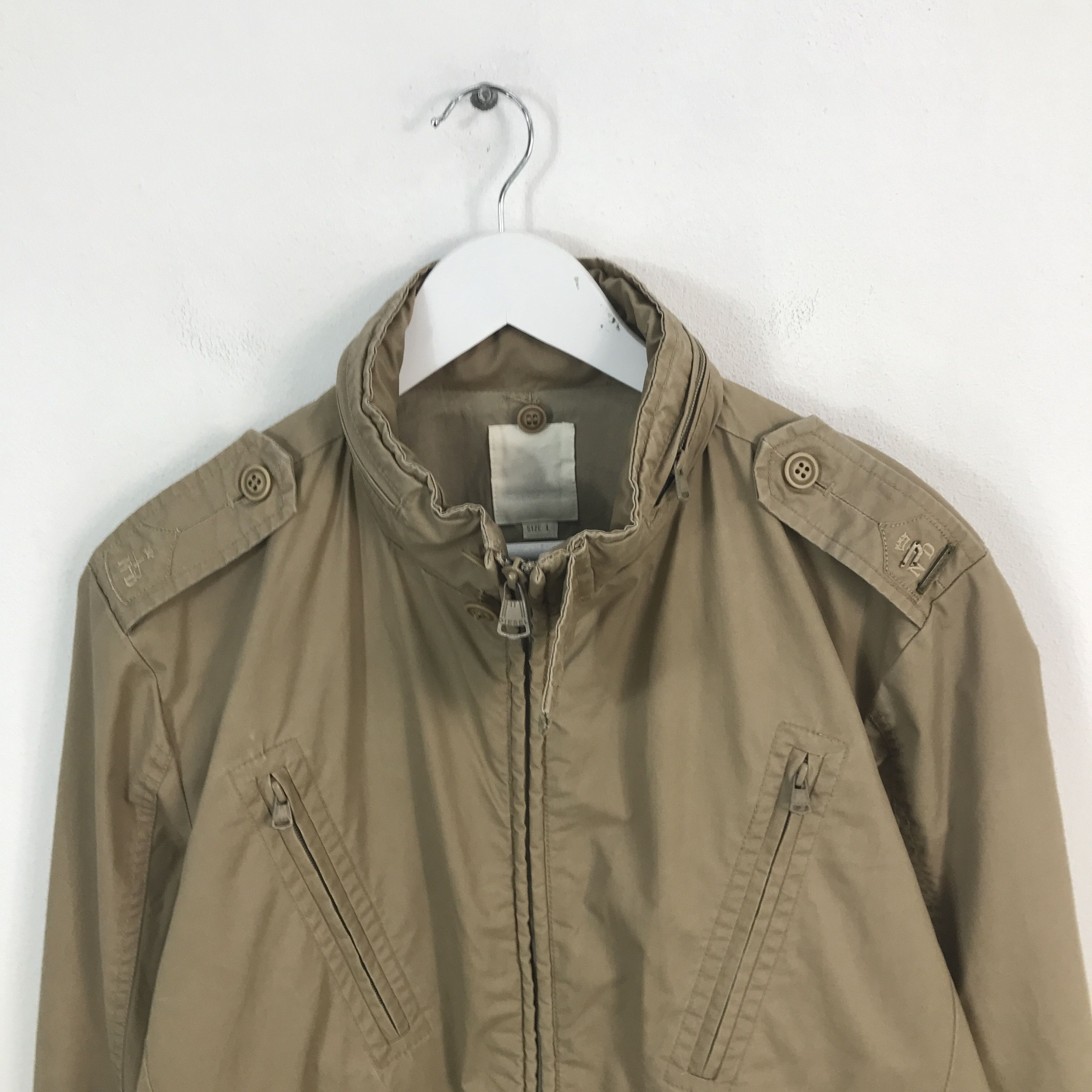 Diesel Rare Diesel Worker Zipper Jacket Size US M / EU 48-50 / 2 - 2 Thumbnail