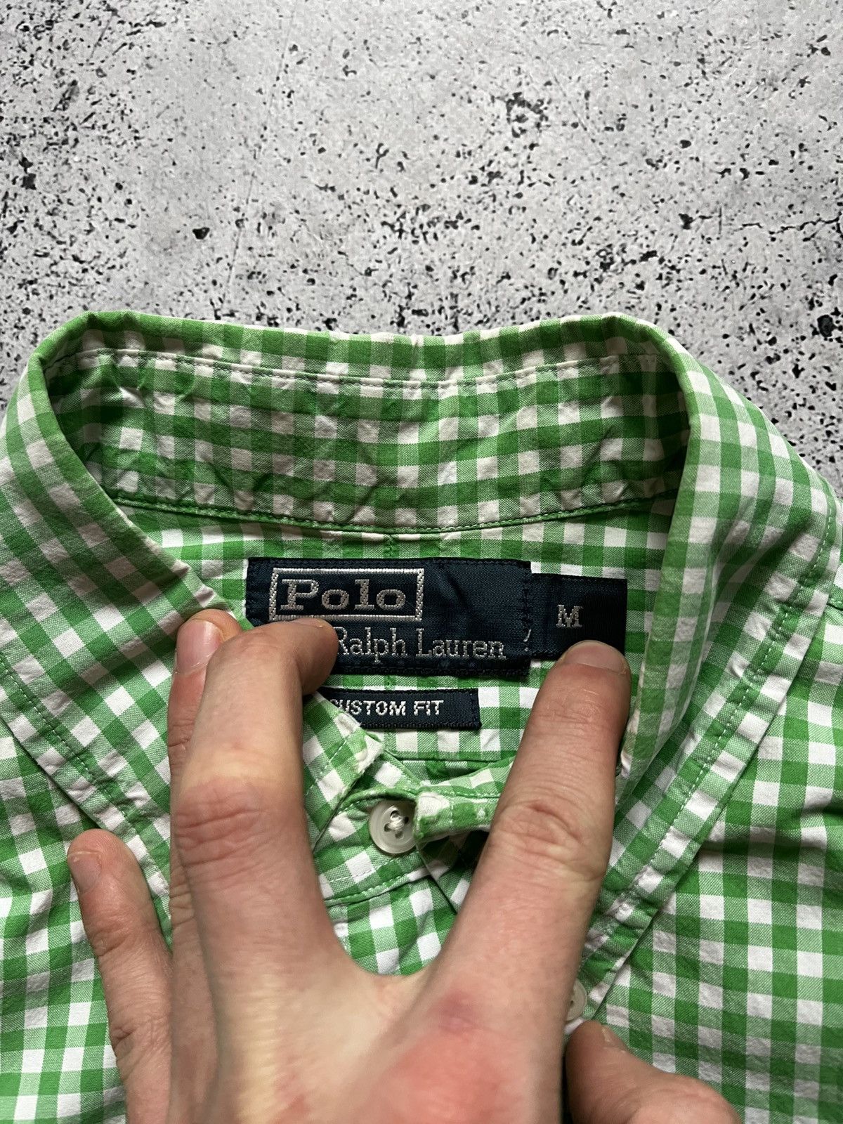 Vintage Vintage Polo Ralph Lauren Checkered Shirt Button Up Y2K USA Size US M / EU 48-50 / 2 - 3 Thumbnail