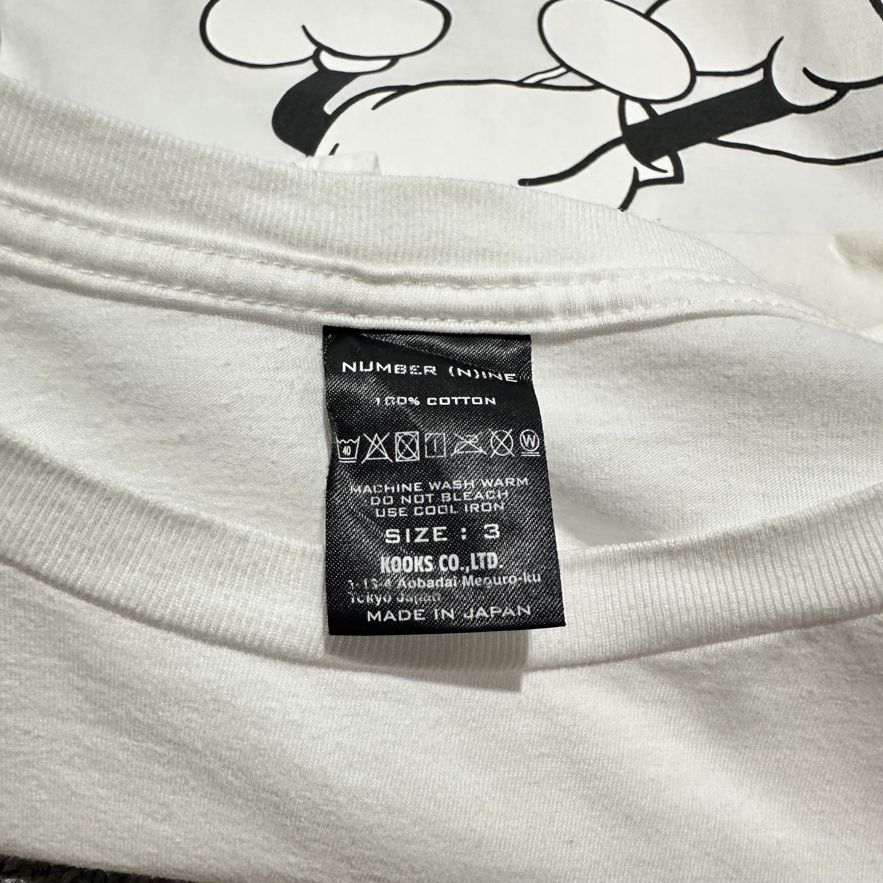 Disney × Number (N)ine × Takahiromiyashita The Soloist. Number (N)ine x Disney Tee Size US L / EU 52-54 / 3 - 6 Thumbnail