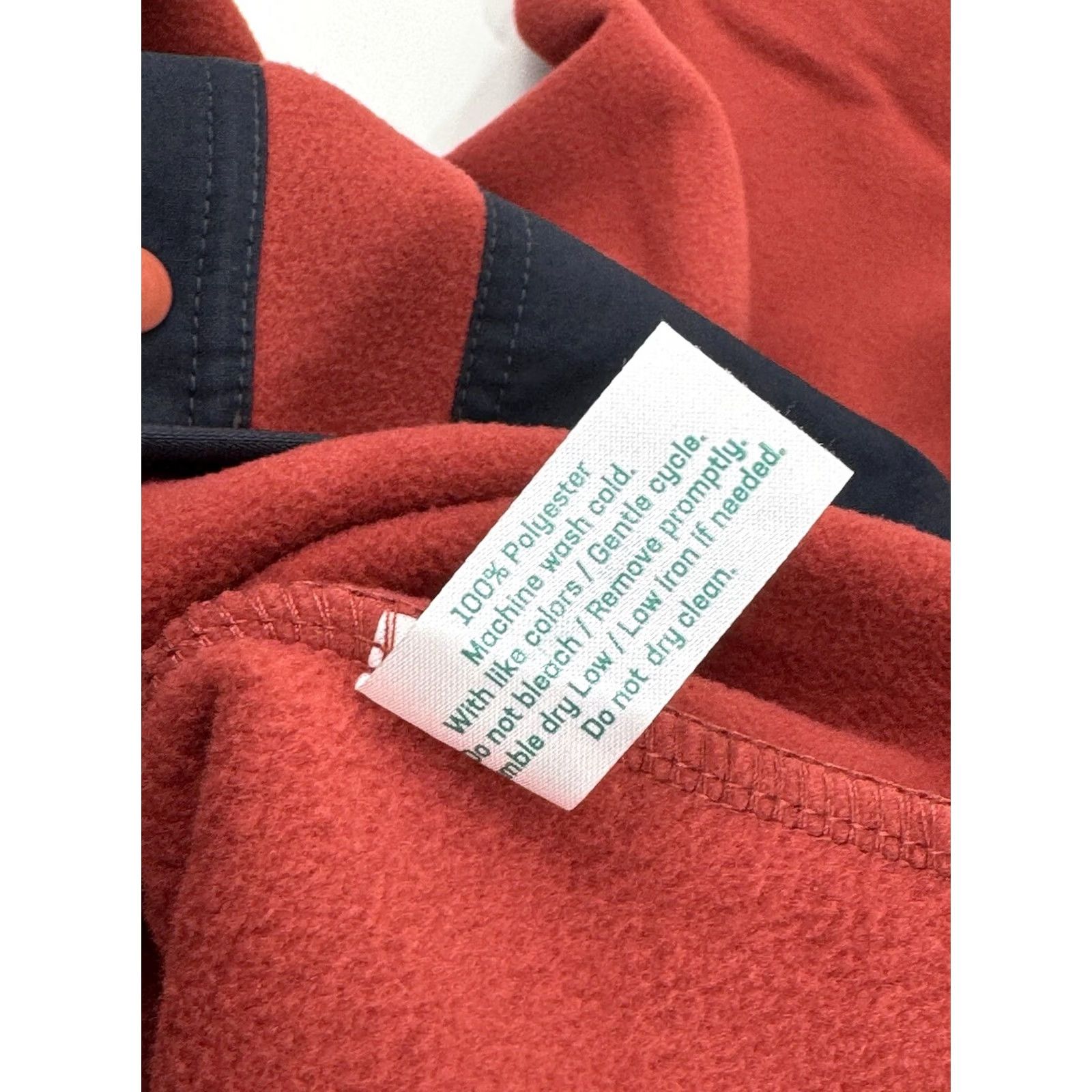 Logo 7 CRIQUET Red Fleece Pullover Jacket - S Snap Embroidered Logo CQ46 Mens Shirt? Size US S / EU 44-46 / 1 - 5 Thumbnail