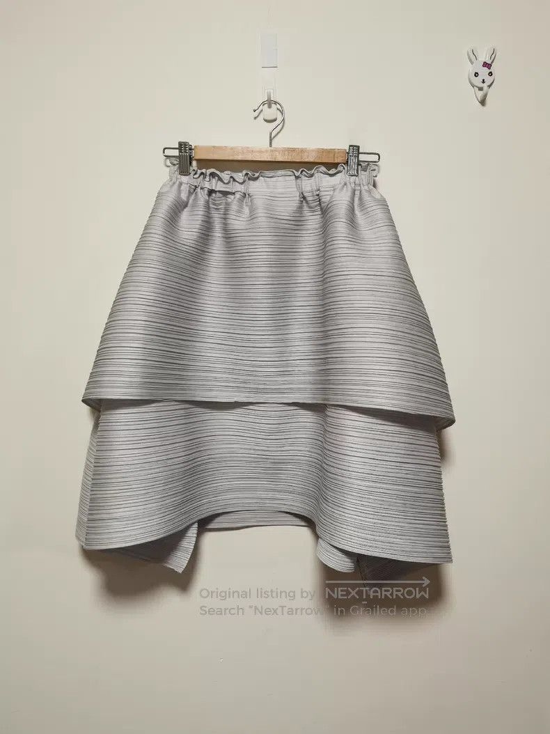 Issey Miyake Issey Miyake size:3 Horizontal Stripe Bounce Double Layer Size 23" - 1 Thumbnail