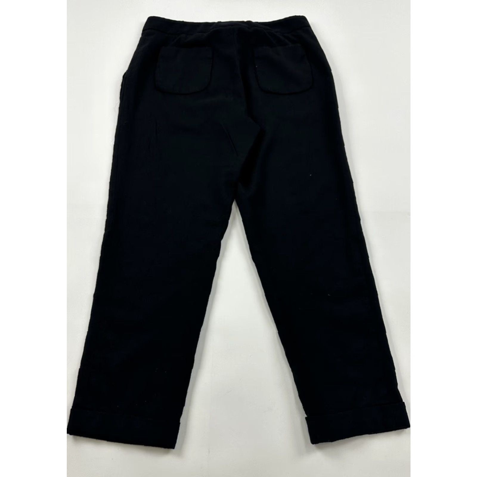 Rag & Bone VINTAGE Rag & Bone Jeans Women’s 6 Black High Rise Ankle Wool Slim Distressed 29 in Button Zip Size 28" / US 6 / IT 42 - 2 Thumbnail