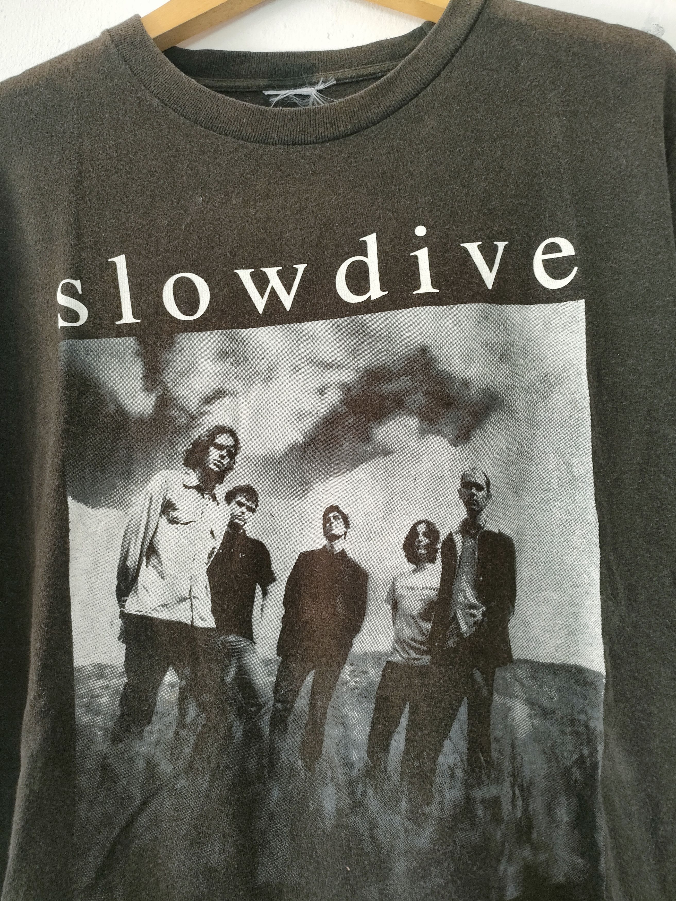 Band Tees × Vintage SLOWDIVE SHIRT Size US XL / EU 56 / 4 - 9 Thumbnail