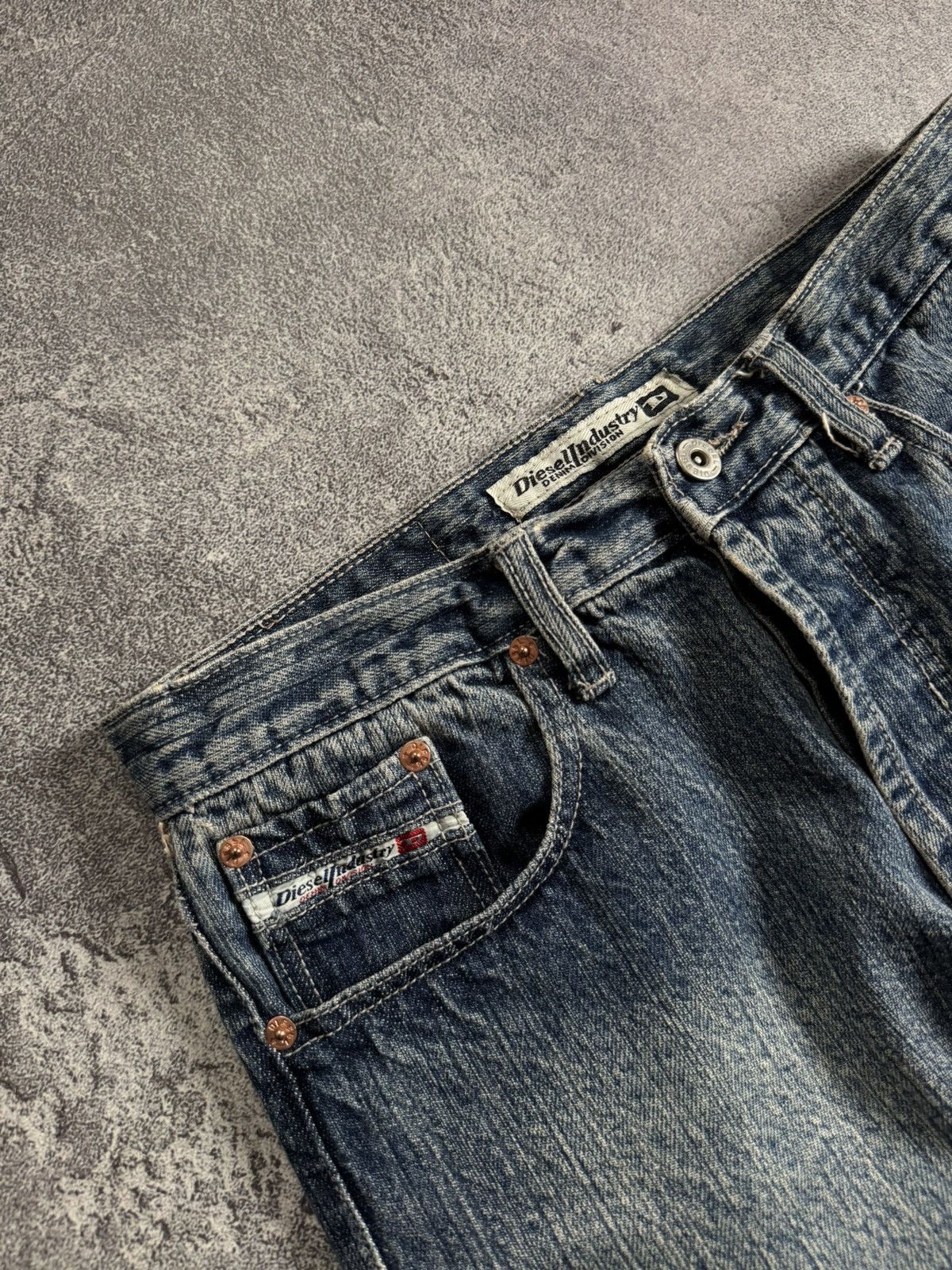 Diesel Diesel 32 vintage denim y2k pants jeans trousers avantgarde Size US 32 / EU 48 - 10 Thumbnail