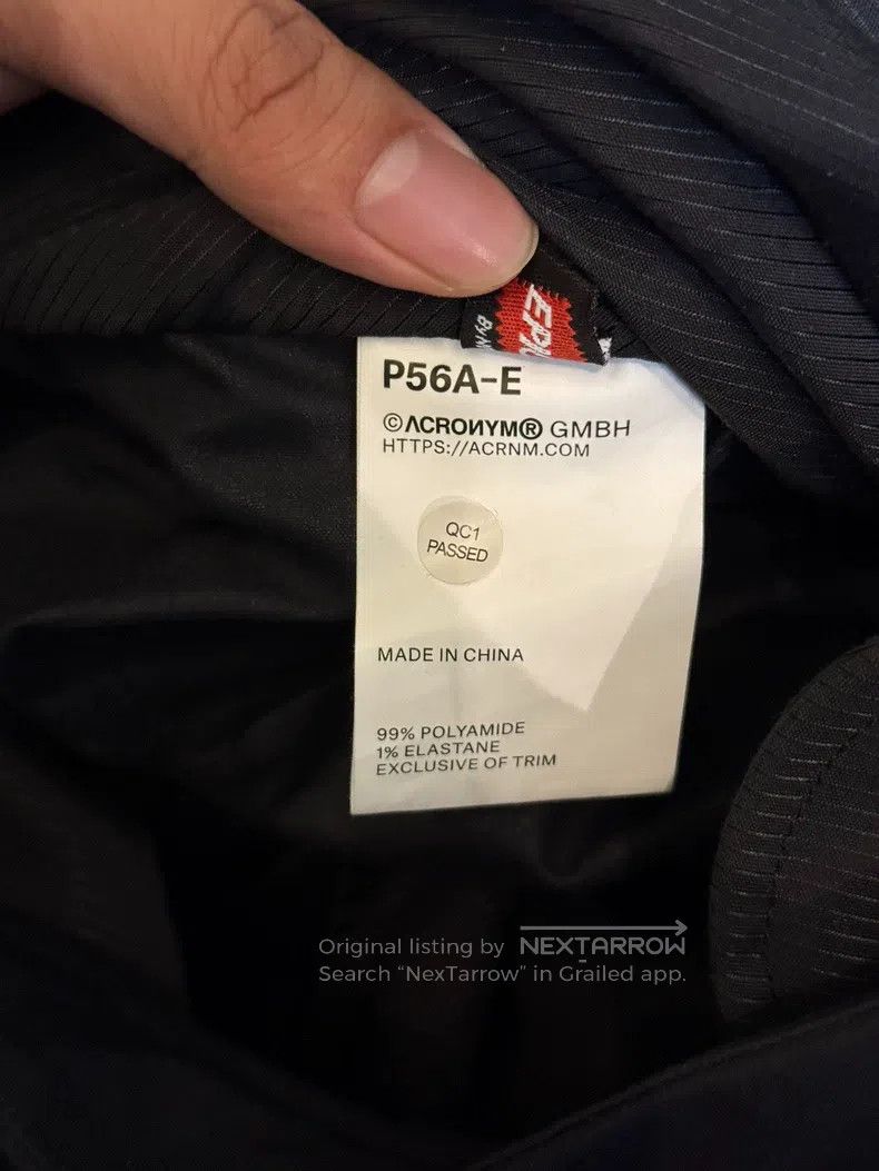 Acronym Acronym size XS trousers Size US 33 - 5 Thumbnail