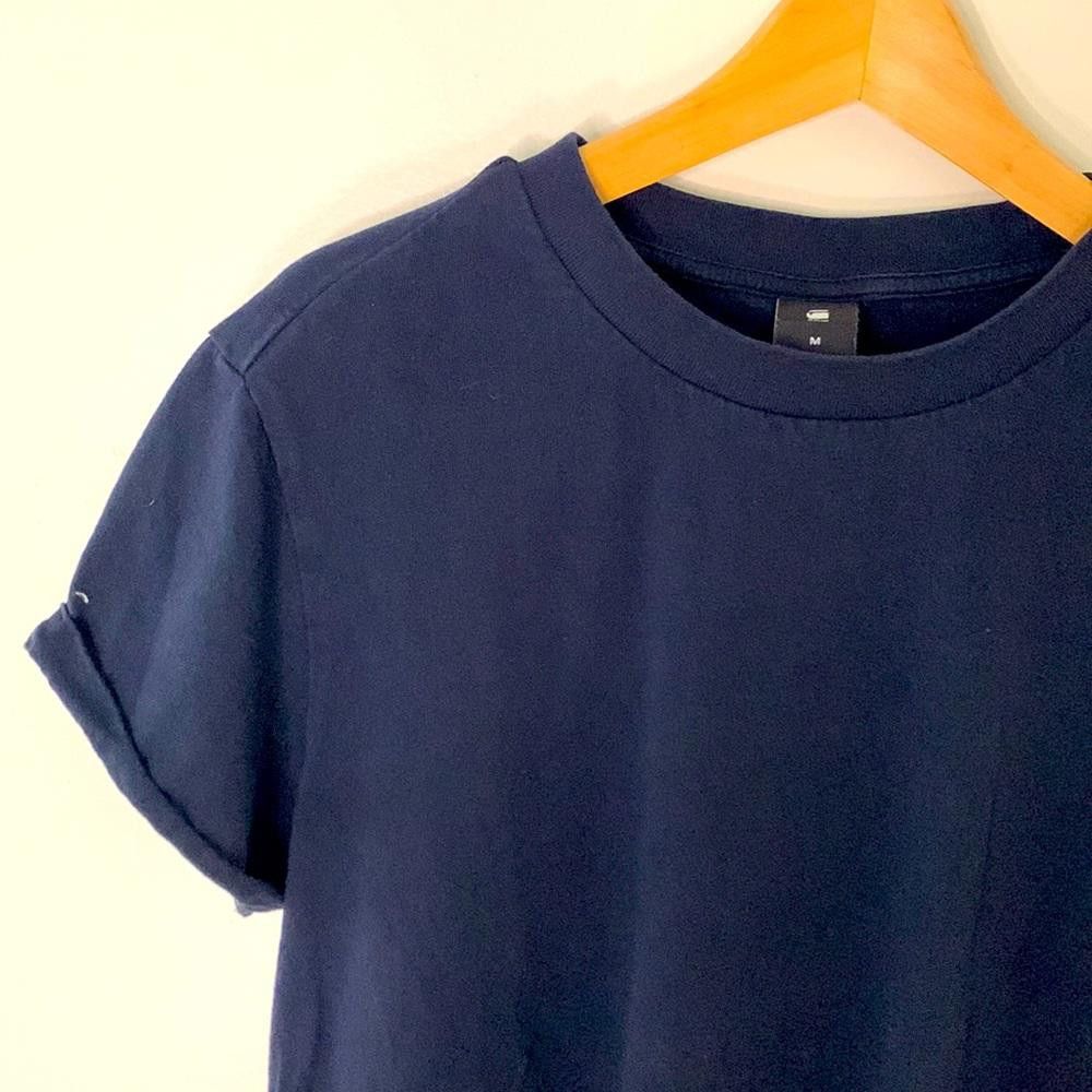 Designer G-Star RAW - Swando Long Tee - Medium - 100% Cotton Size US M / EU 48-50 / 2 - 1 Thumbnail