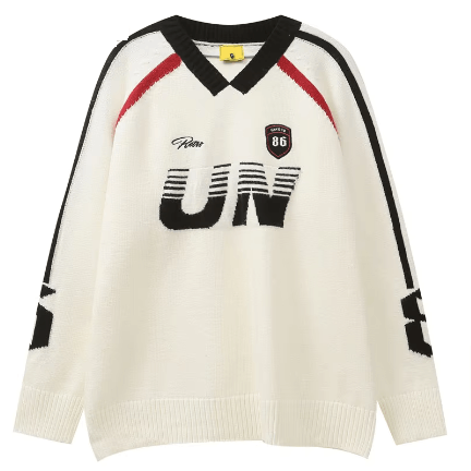 Japanese Brand × Vintage "Part UV-L" Long Sleeve Sweater Size US L / EU 52-54 / 3 - 1 Thumbnail