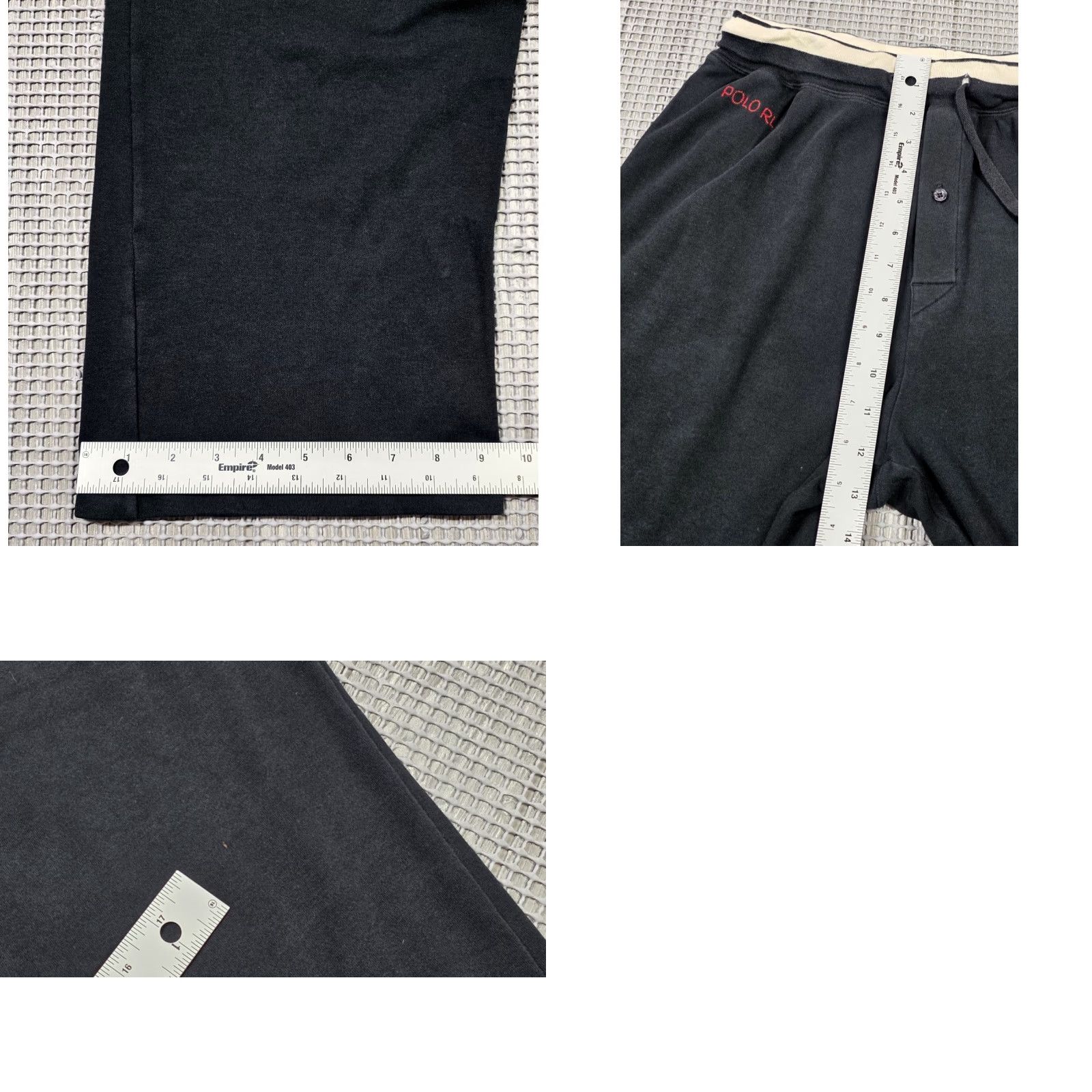 Polo Ralph Lauren Polo Ralph Lauren Pant Men M Black Lounge Pajama Sleepwear Soft Stretch Red Pony Lounge Pants Size US M / EU 48-50 / 2 - 9 Thumbnail