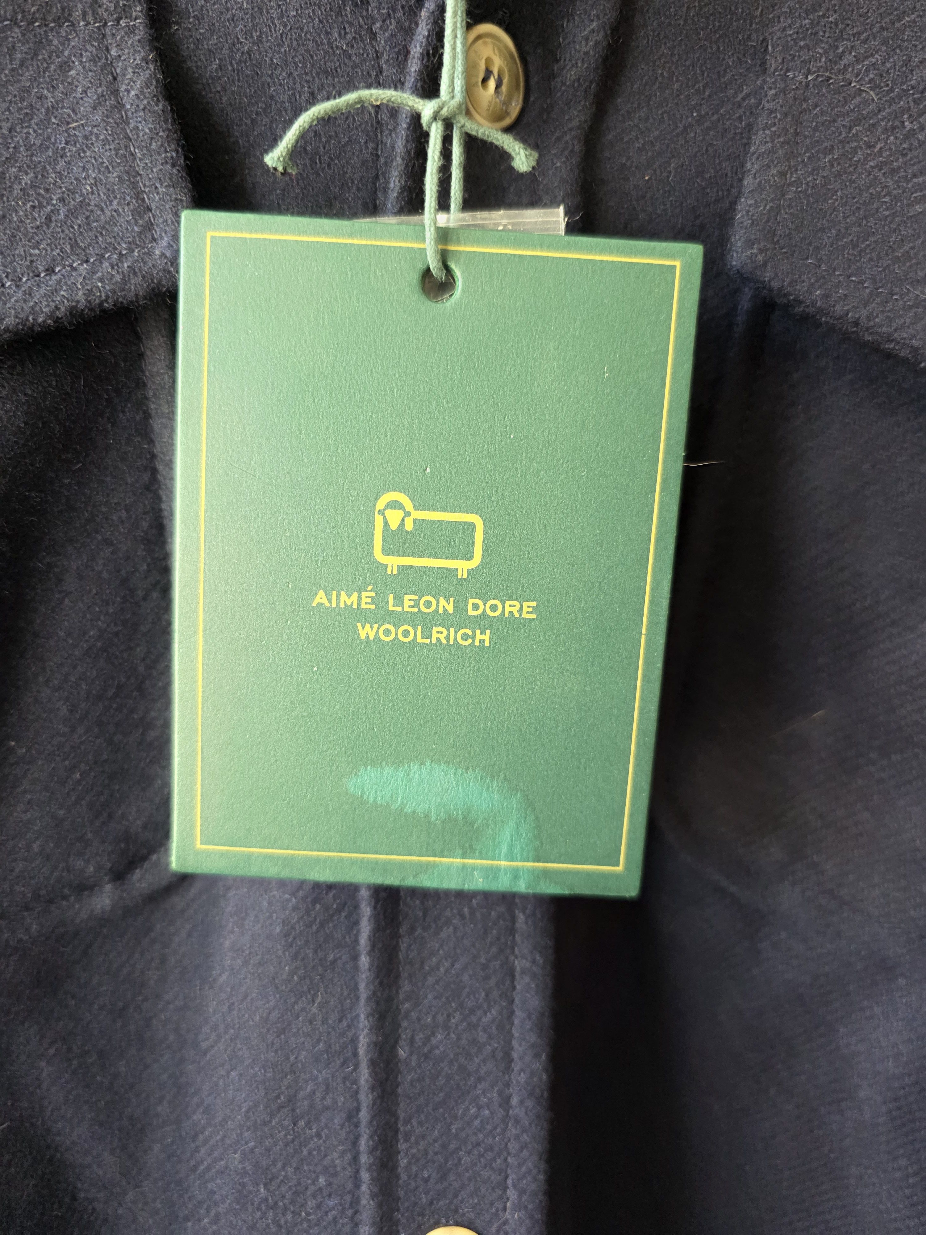 Aime Leon Dore Aime Leon Dore X Woolrich Blue Overshirt Men Sz EU XXL, Read Size US XL / EU 56 / 4 - 13 Thumbnail