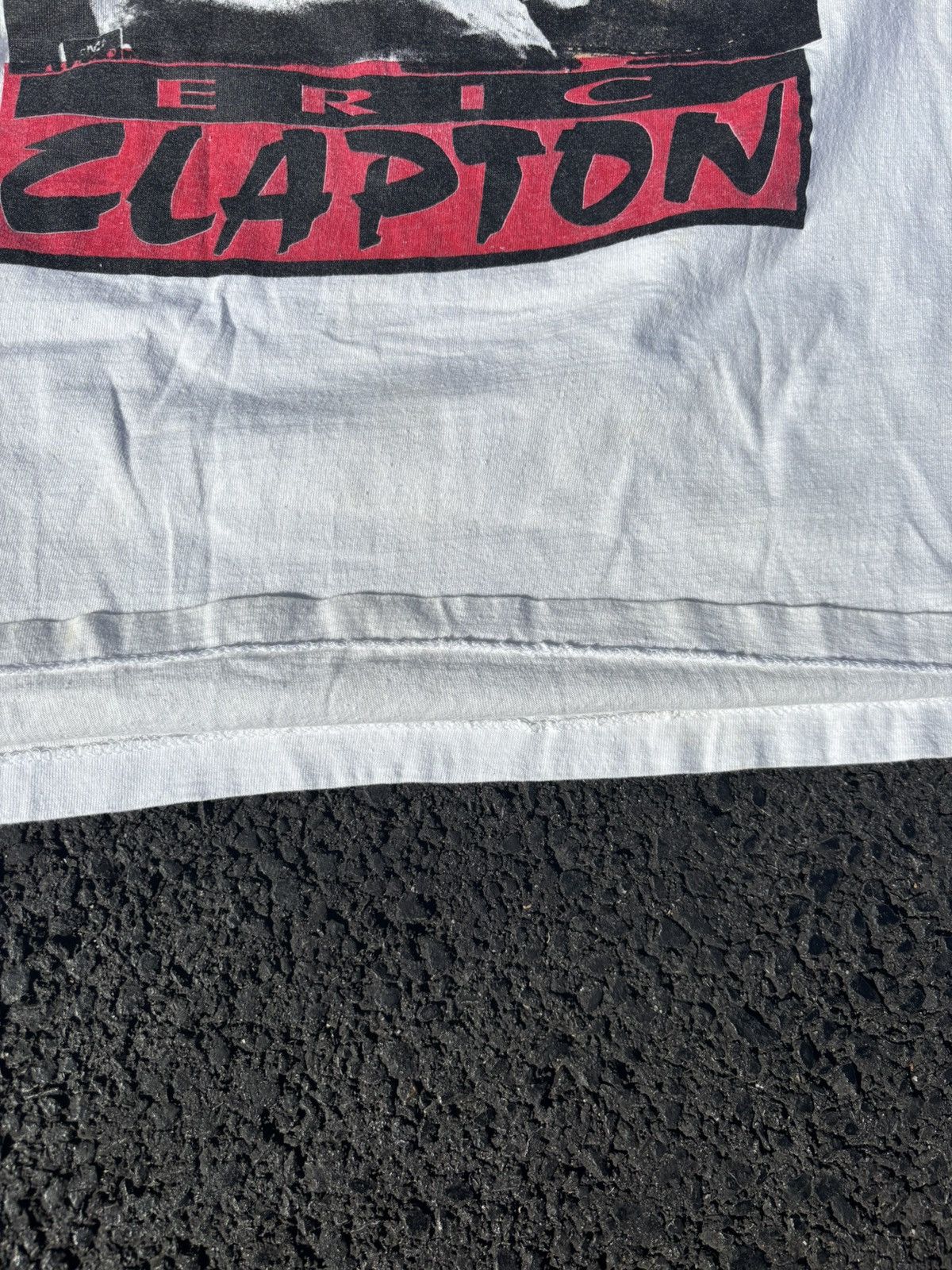 Vintage VTG 1995 Eric Clapton Nothing But The Blues Tour T-Shirt Size US XL / EU 56 / 4 - 4 Thumbnail