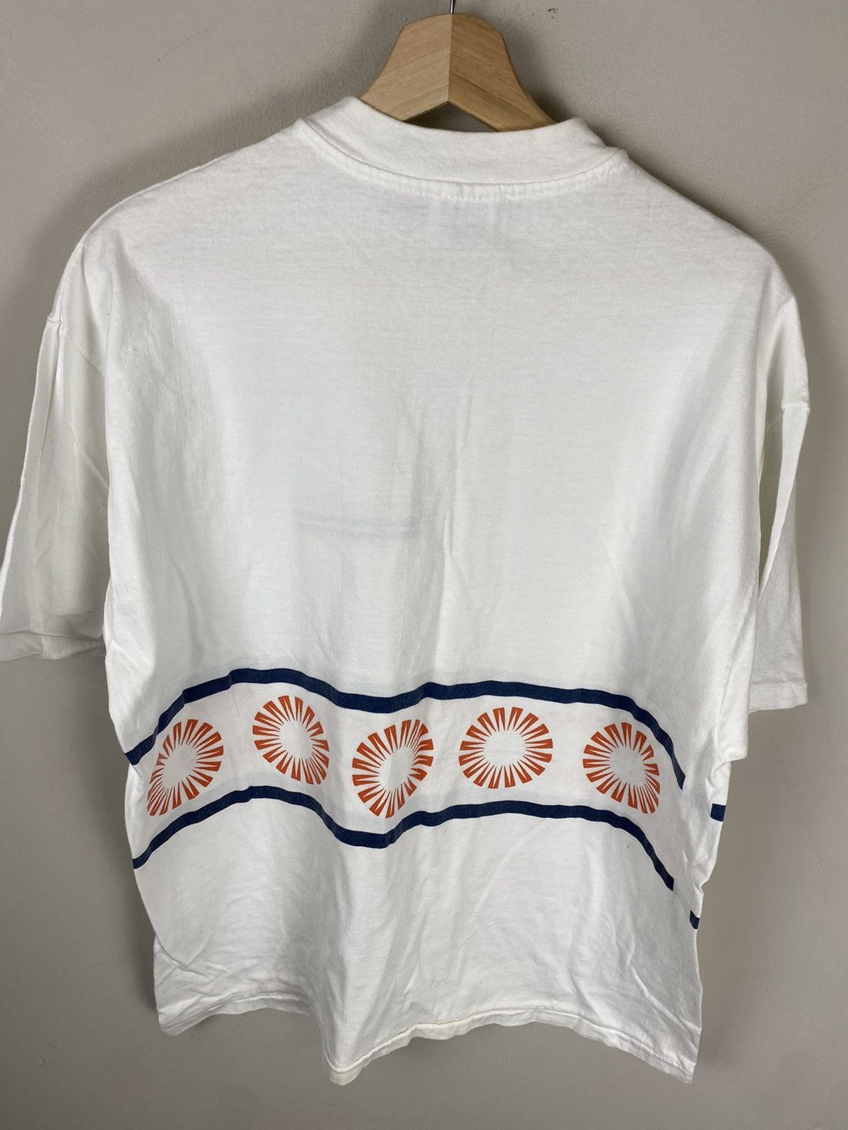 Vintage Vintage Sunburst Bank Tee Size US XL / EU 56 / 4 - 1 Thumbnail