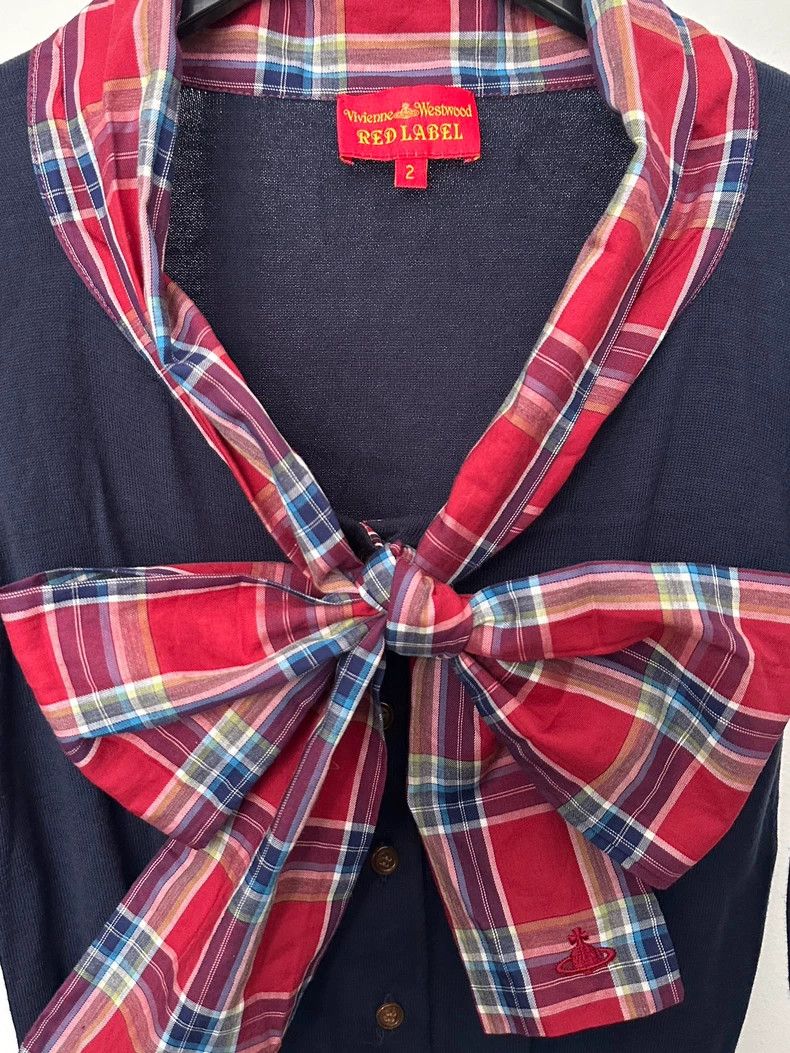 Vivienne Westwood Vivienne Westwood Butterfly knot knit sweater JK uniform Size S / US 4 / IT 40 - 2 Thumbnail