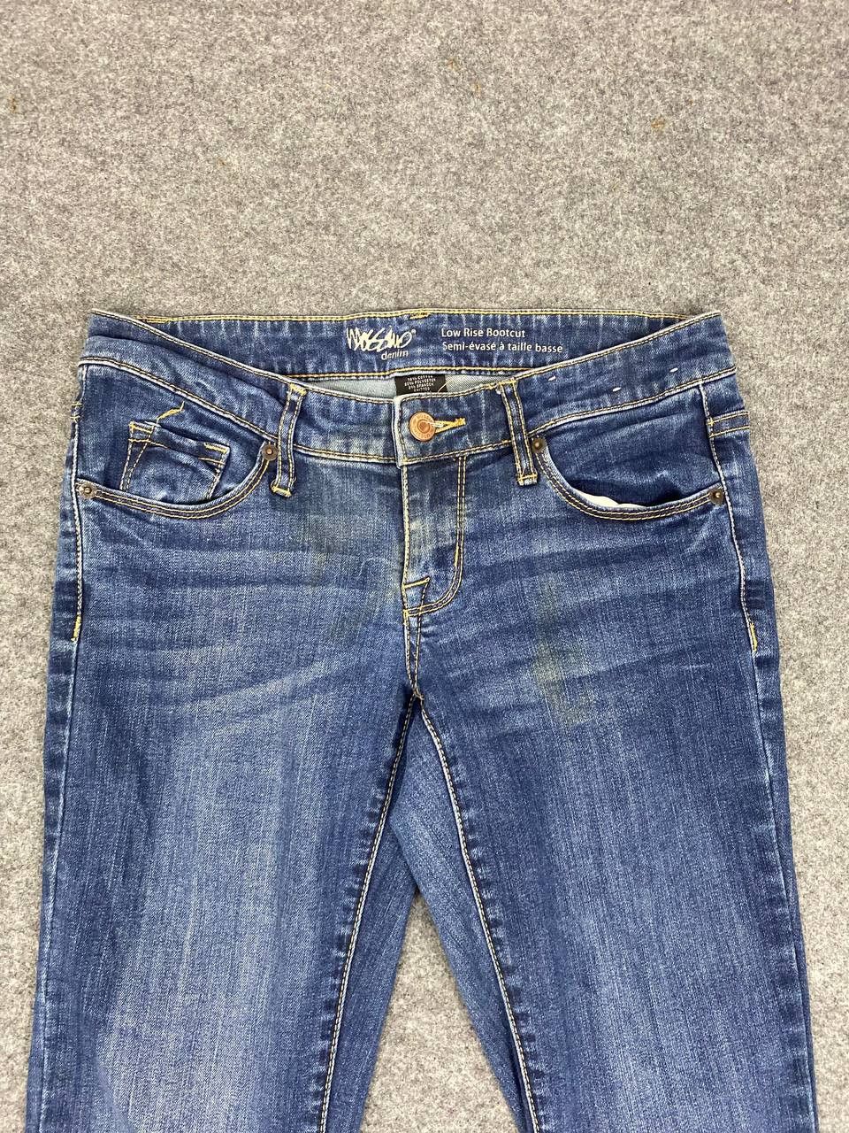 Mossimo mossimo japanese brands low rise bootcut flare denim Size 32" / US 10 / IT 46 - 7 Thumbnail