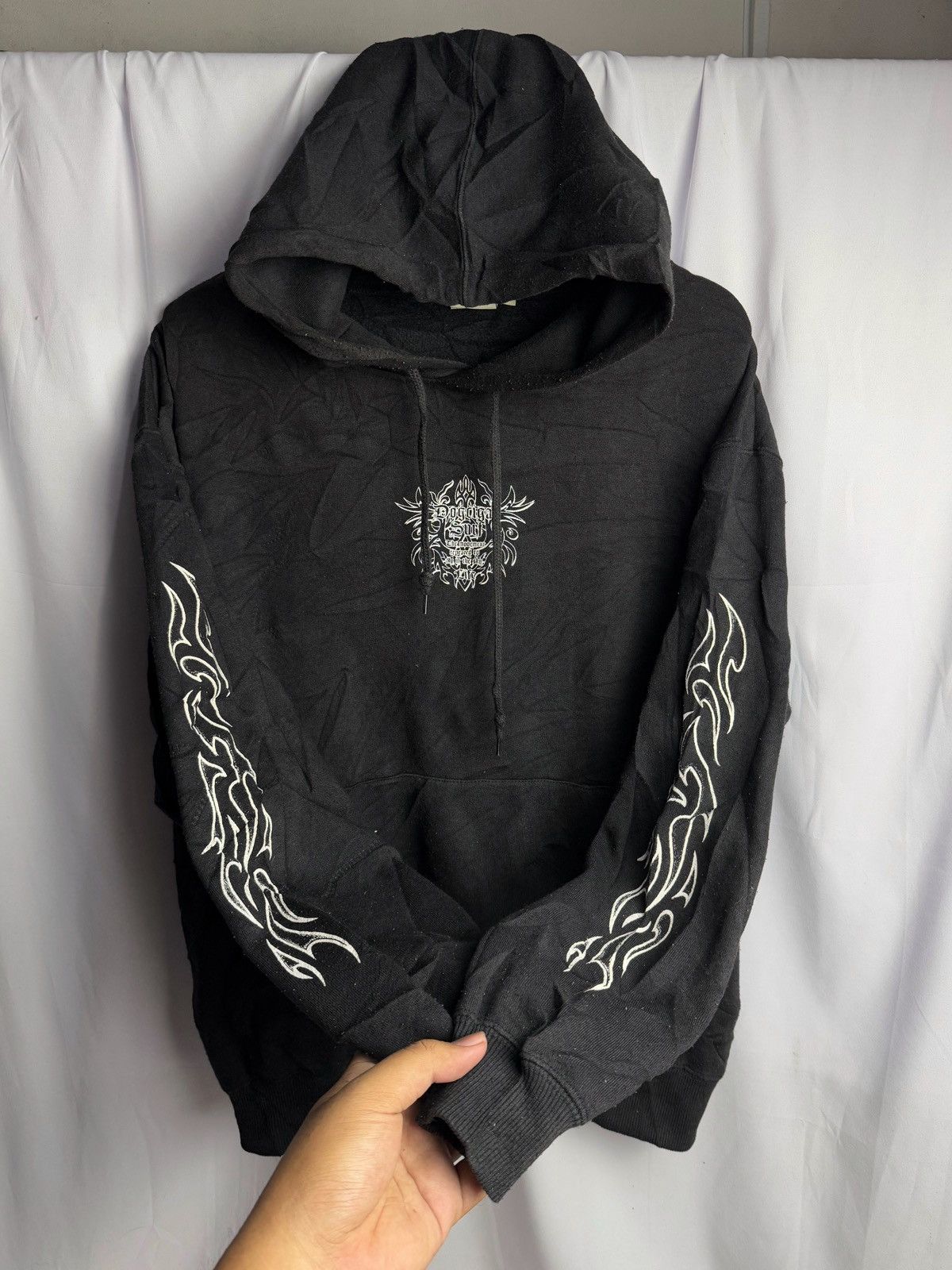 Hysteric Glamour Japanese Tribal Poem Hoodie Dogcigar Hysteric Style Size US M / EU 48-50 / 2 - 1 Thumbnail