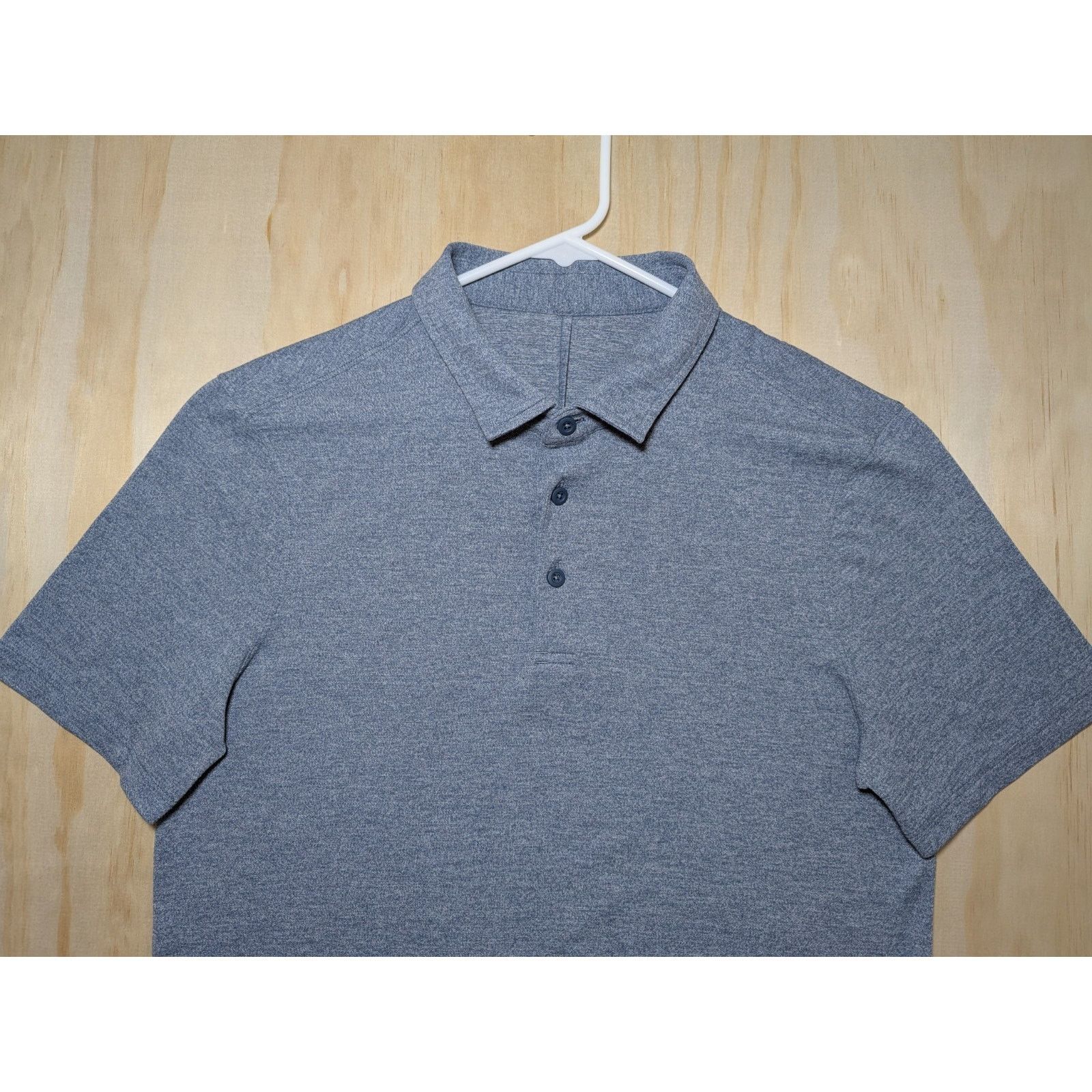 Lululemon Lululemon Men's Small Polo Shirt Heather Grey Stretch Size US S / EU 44-46 / 1 - 3 Thumbnail