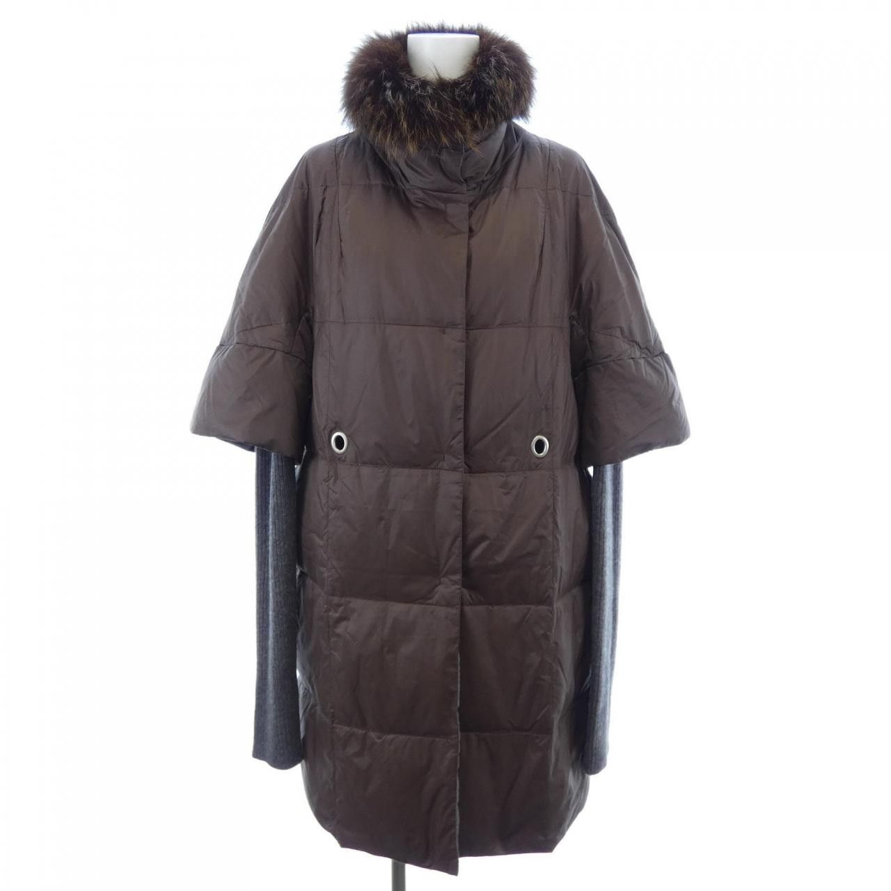 Brunello Cucinelli Brunello Cucinelli Brunello Cucinelli Down Coat Textile Outerwear DD51519 DUTY FREE for USA Size ONE SIZE - 1 Thumbnail