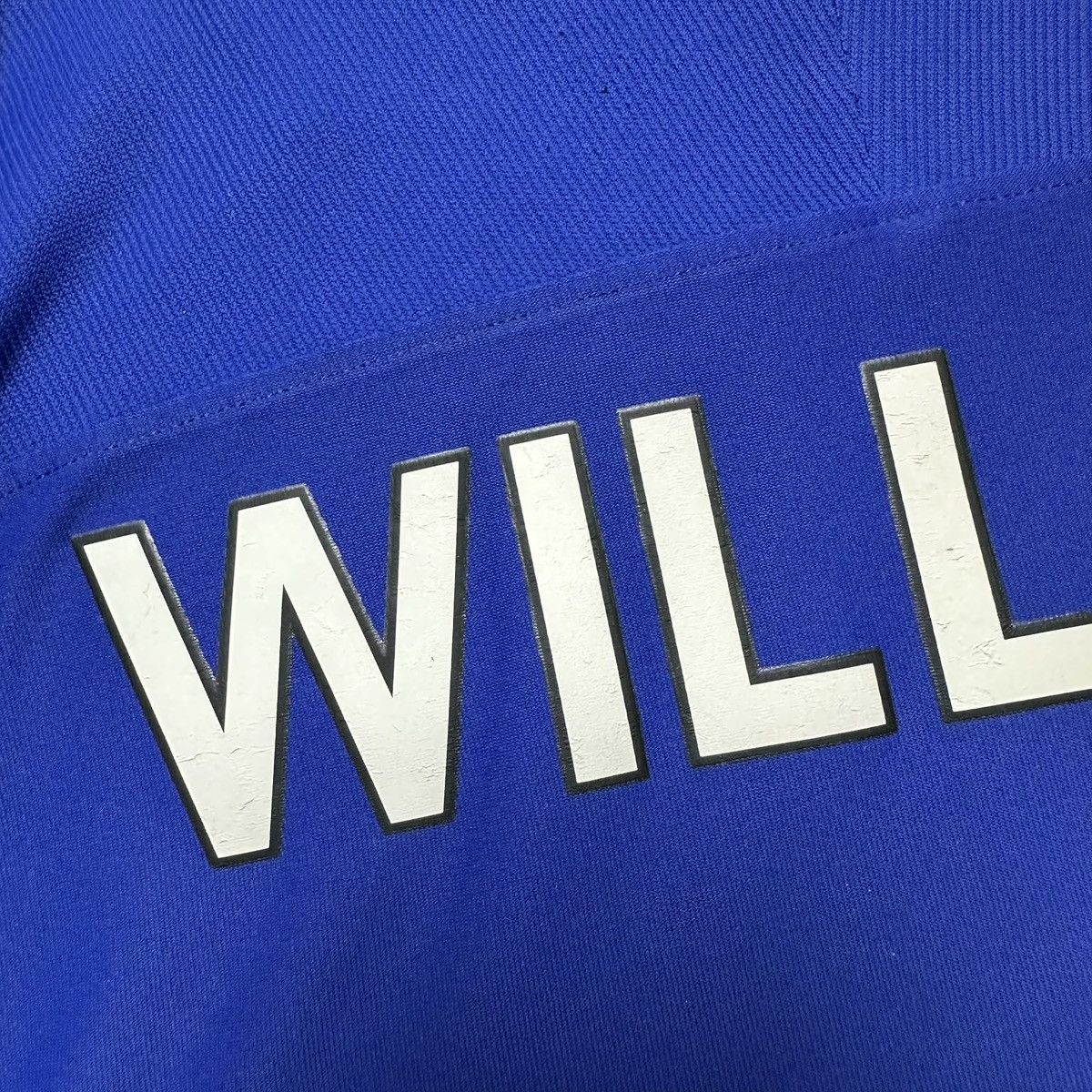 Vintage CHELSEA NIKE 2017/18 SOCCER PLAYER ISSUE JERSEY #22 WILLIAN Size US M / EU 48-50 / 2 - 20 Thumbnail