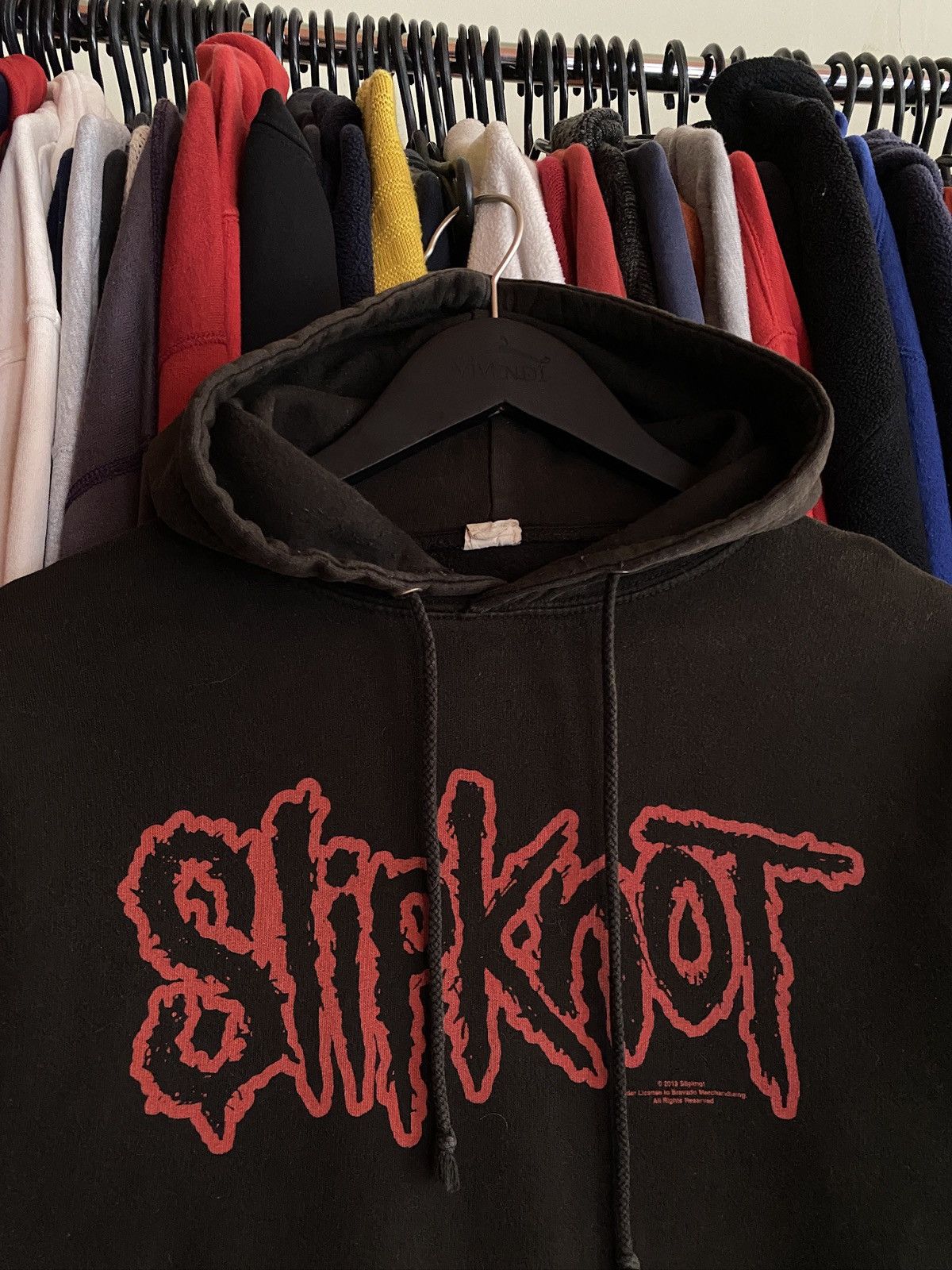 Slipknot VINTAGE SLIPKNOT TRIBAL FADED HOODIE Size US S / EU 44-46 / 1 - 2 Thumbnail