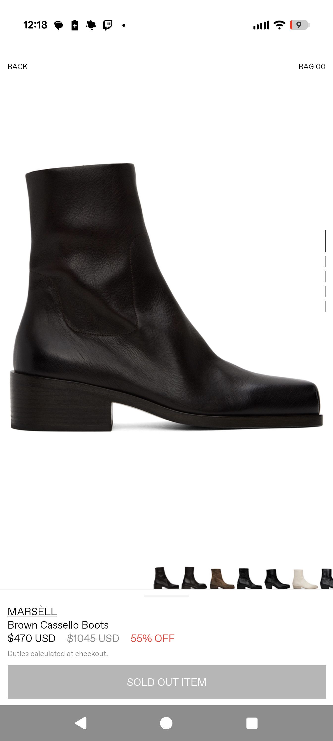 Marsell Marsèll Brown Cassello Boots Size US 8 / EU 41 - 11 Thumbnail
