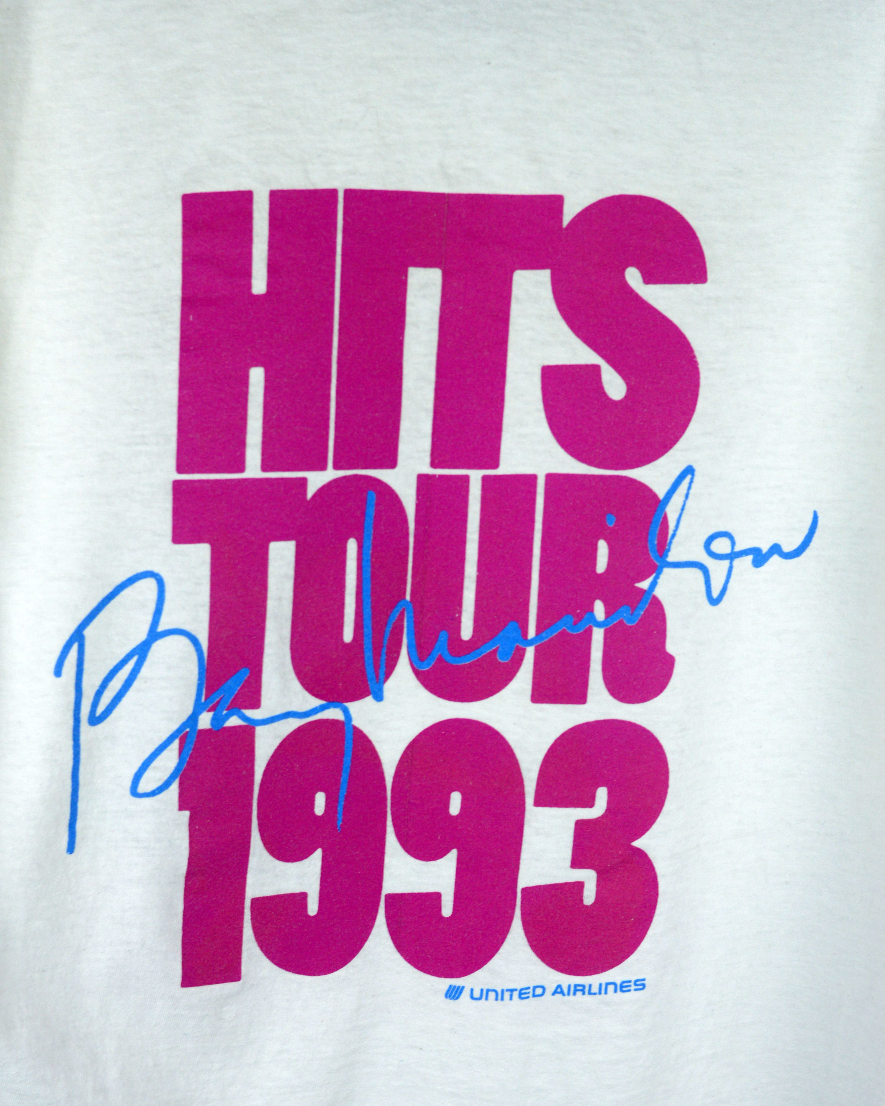 Vintage Vintage Barry Manilow Hits Tour 1993 Size US XL / EU 56 / 4 - 7 Thumbnail