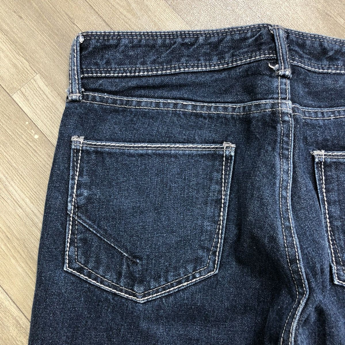 GOSTAR DE FUGA × If Six Was Nine × Le Grande Bleu (L.G.B.) 2000s Gostar De Fuga Lgb Goa Flared Jeans Size US 29 - 12 Thumbnail