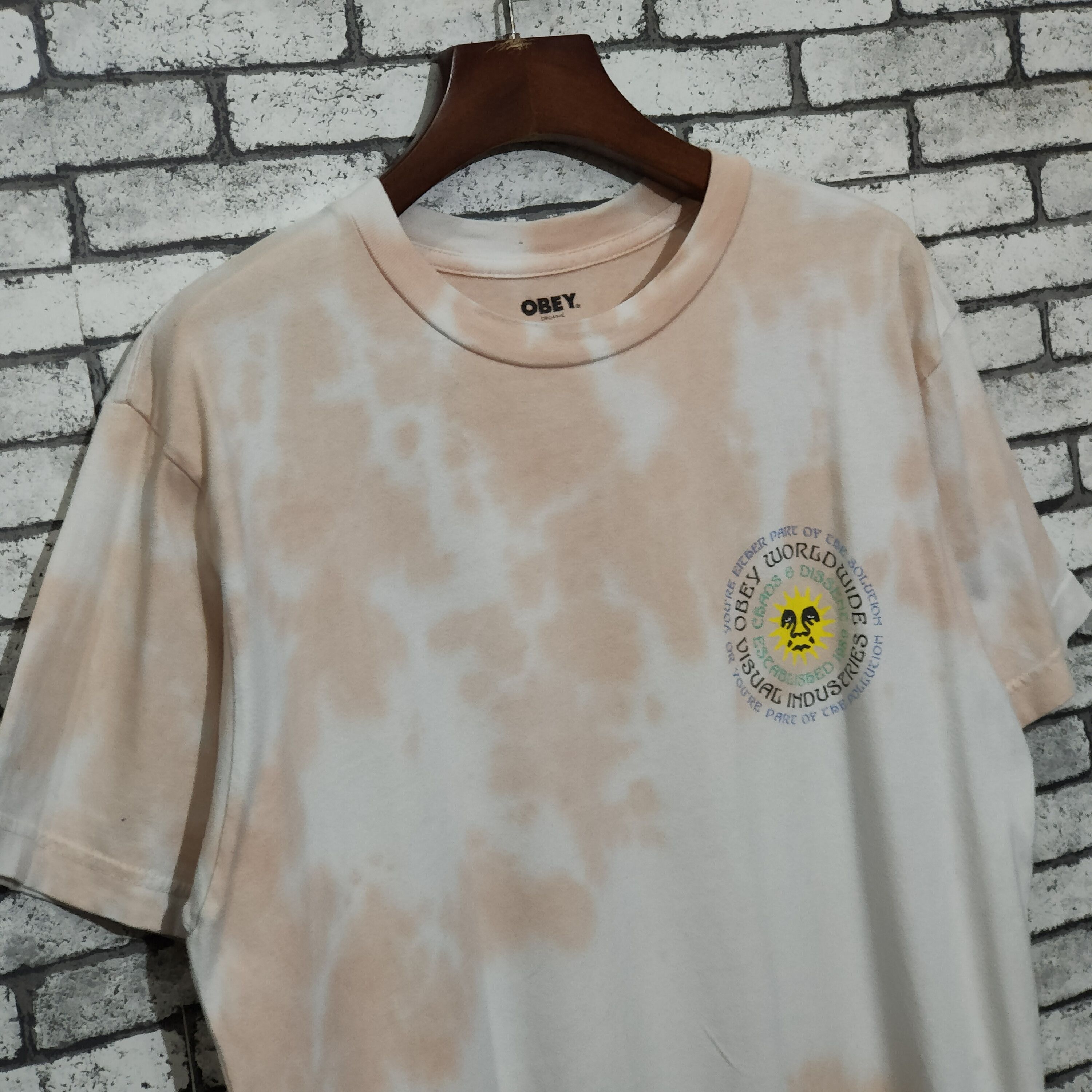 Obey × Vintage 🔥Obey Organic Tie Dye S Short Sleeve T-Shirts Size US S / EU 44-46 / 1 - 3 Thumbnail