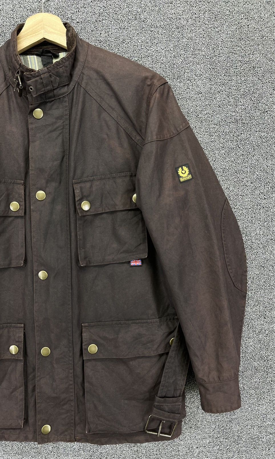 Belstaff Vintage Belstaff Punk Style Trashed Jacket Size US M / EU 48-50 / 2 - 4 Thumbnail