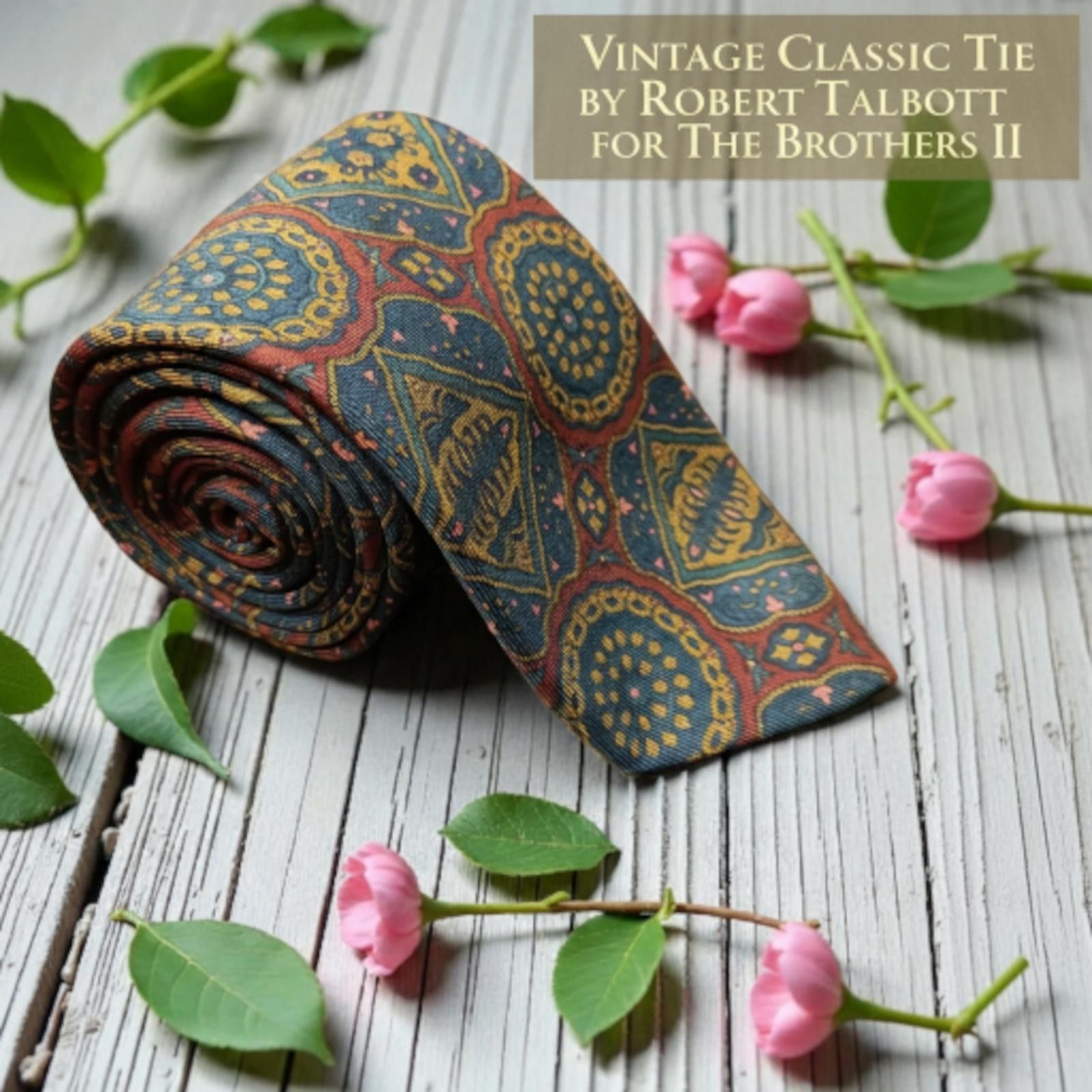 Robert Talbott Vintage Classic Tie by Robert Talbott for The Brothers II Size ONE SIZE - 1 Thumbnail