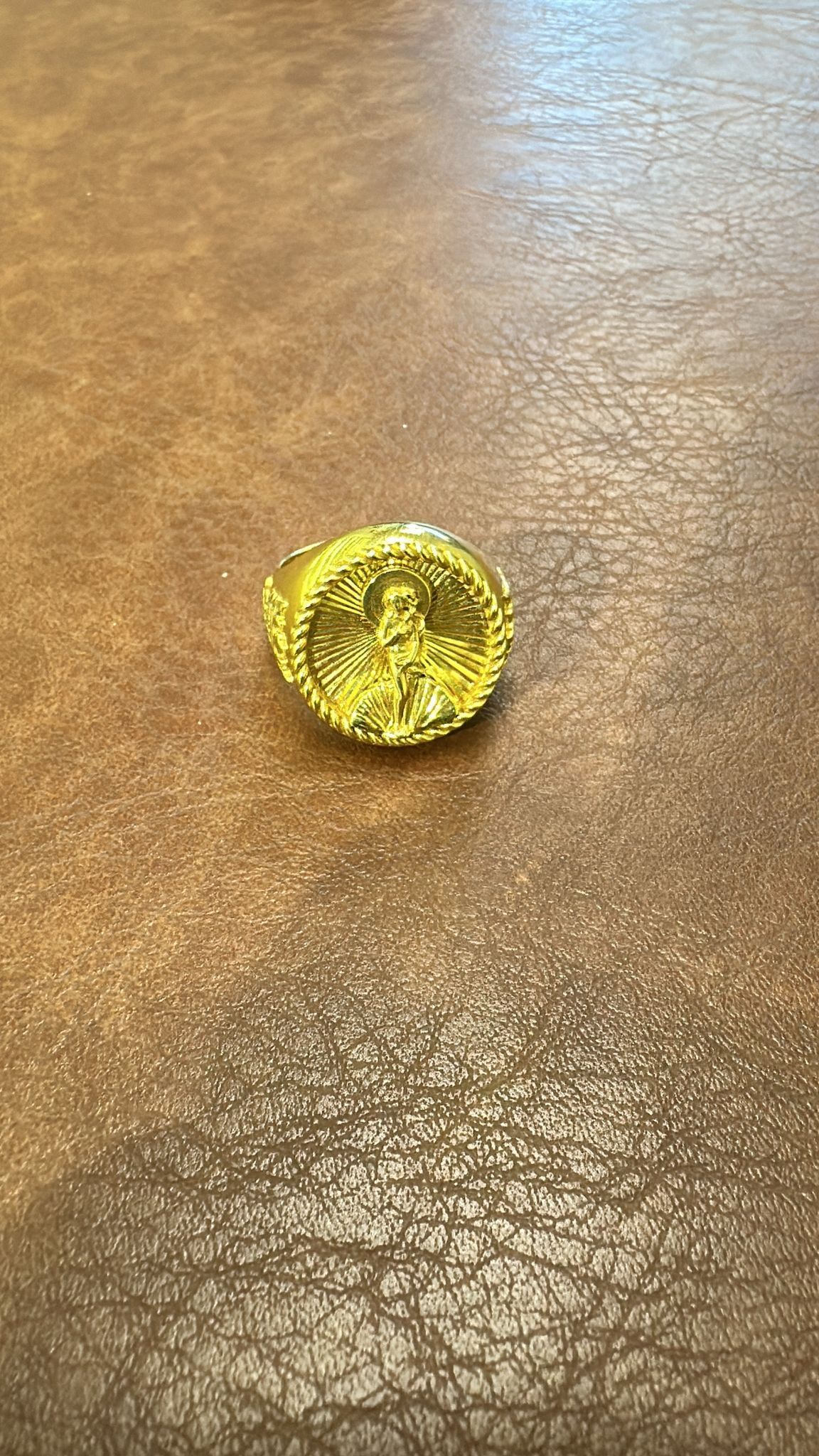 CC000021 Size: Stüssy 40th Anniversary Ring in Gold