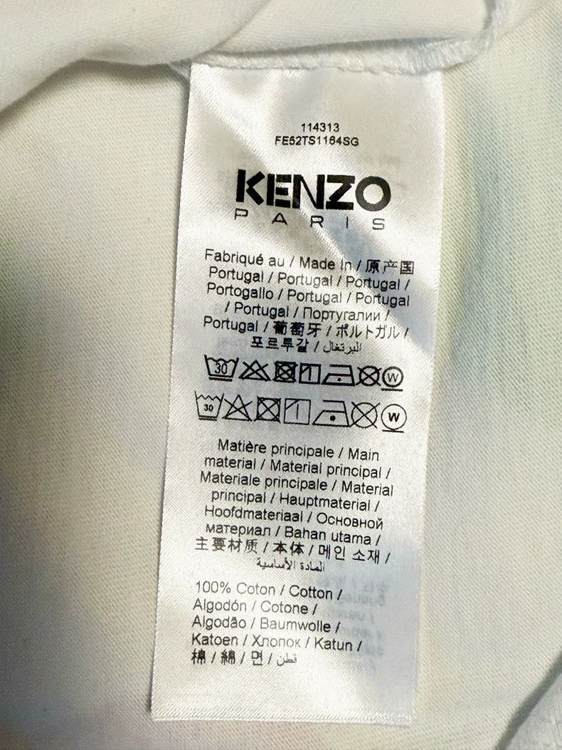 Kenzo Kenzo Pure Cotton Sea Tiger Hibiscus Short Sleeve Heavy Em Size US L / EU 52-54 / 3 - 4 Thumbnail