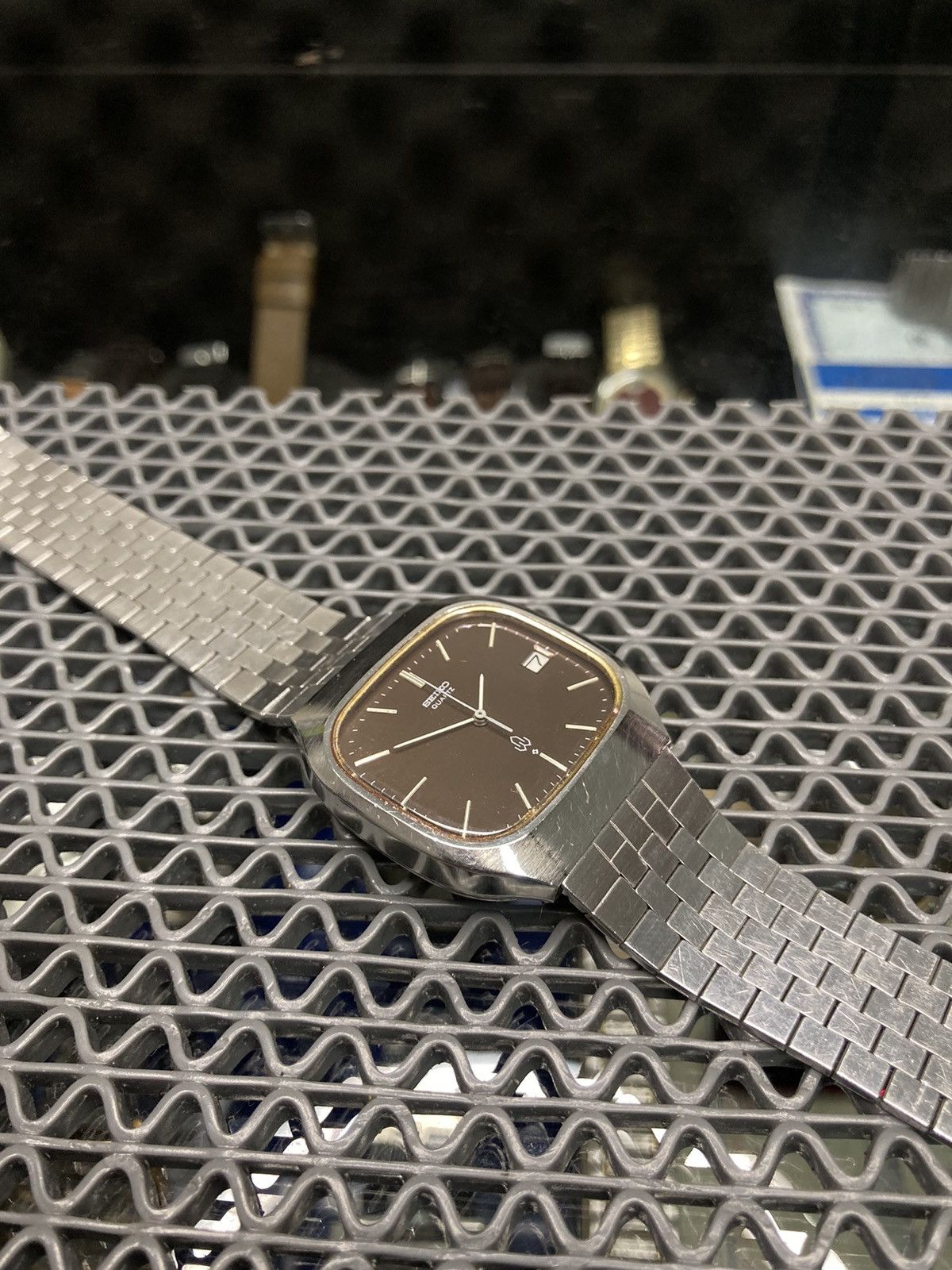 Japanese Brand × Seiko × Vintage Seiko Rectangle Vintage 1976🇯🇵 Size ONE SIZE - 6 Thumbnail