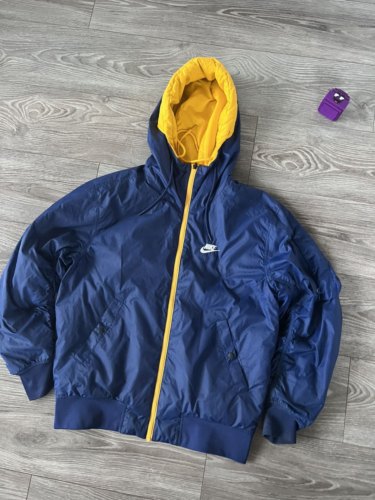 Nike Rare Nike Reversible Insulated Regular Y2K Black Tag Jacket Size US S / EU 44-46 / 1 - 6 Thumbnail