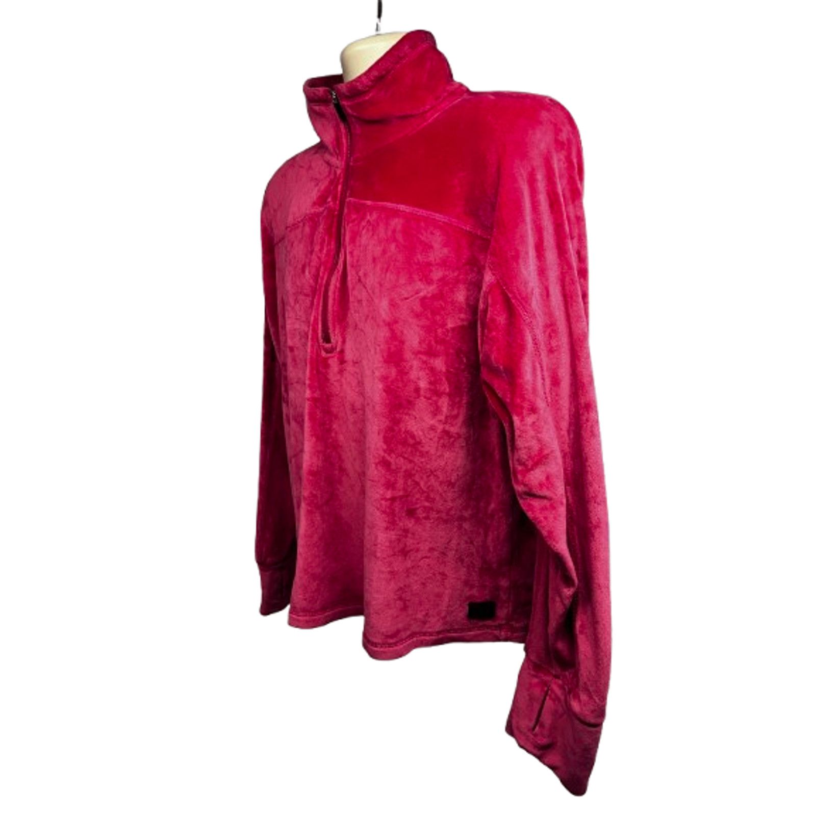 Juicy Couture Juicy Couture Vintage Y2K Pink Velour Pullover Shirt Large Size L / US 10 / IT 46 - 4 Thumbnail