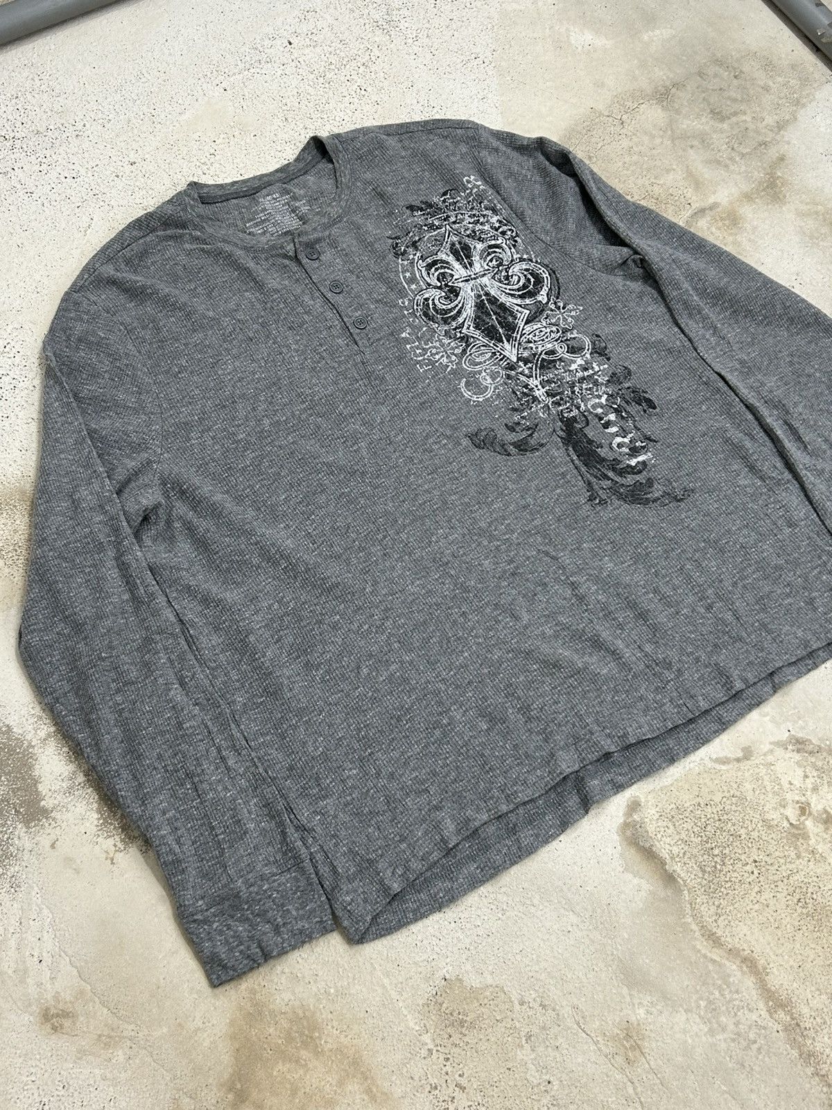 20471120 Vintage Affliction Sword Long Sleeve Religion Trust Radical Size US L / EU 52-54 / 3 - 2 Thumbnail