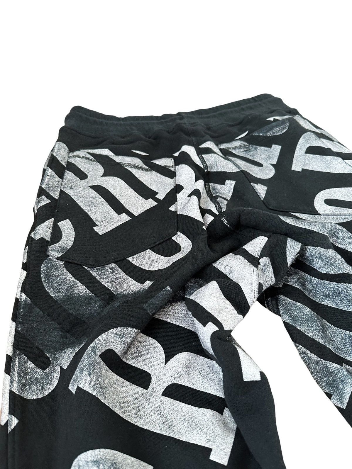 Rhude SzXL Allover Print Black Sweat Pants Size US 34 / EU 50 - 7 Thumbnail