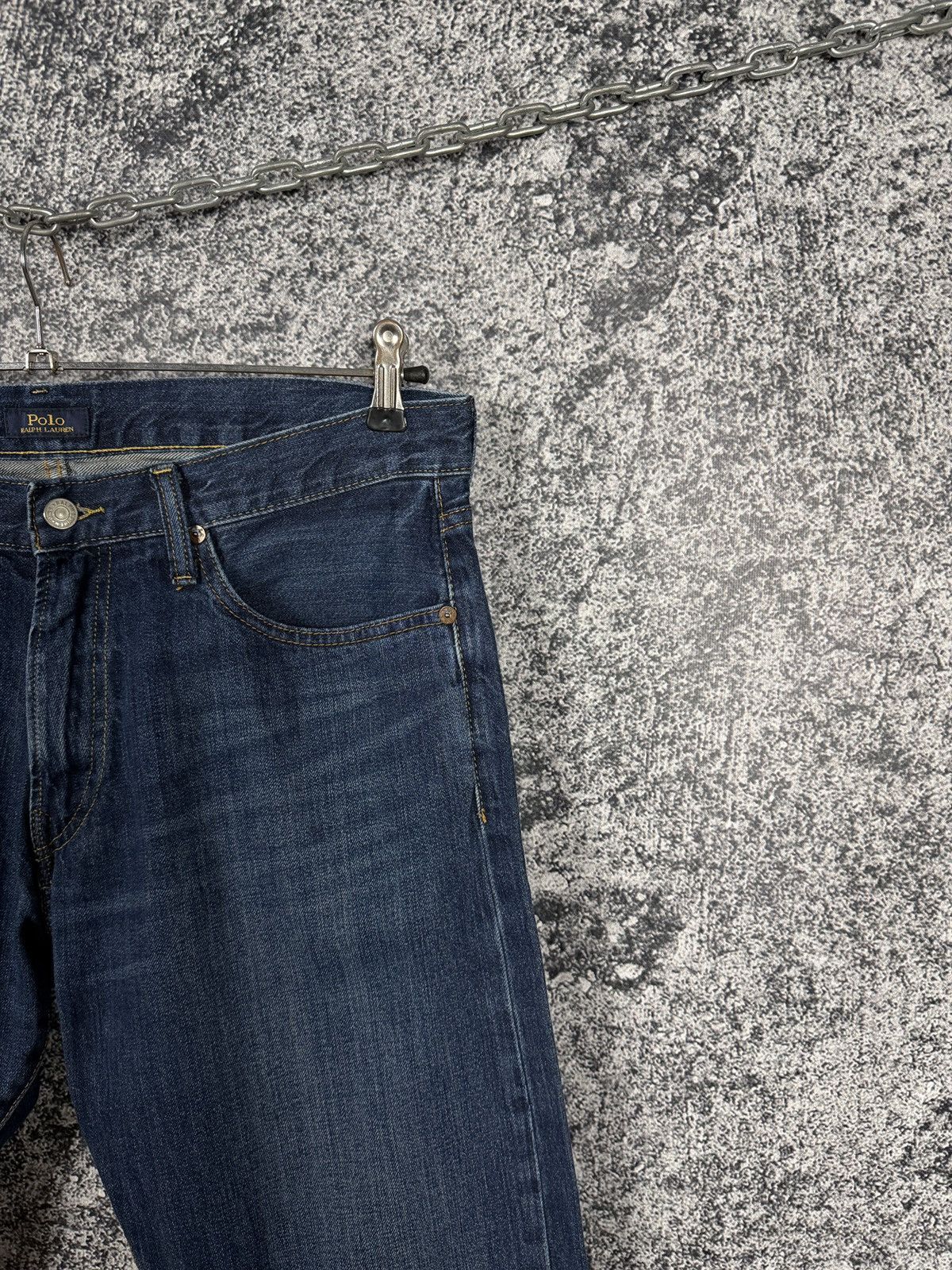 Polo Ralph Lauren Polo Ralph Lauren Jeans Blue Straight Leg Denim Pants 34x32 Size US 34 / EU 50 - 3 Thumbnail