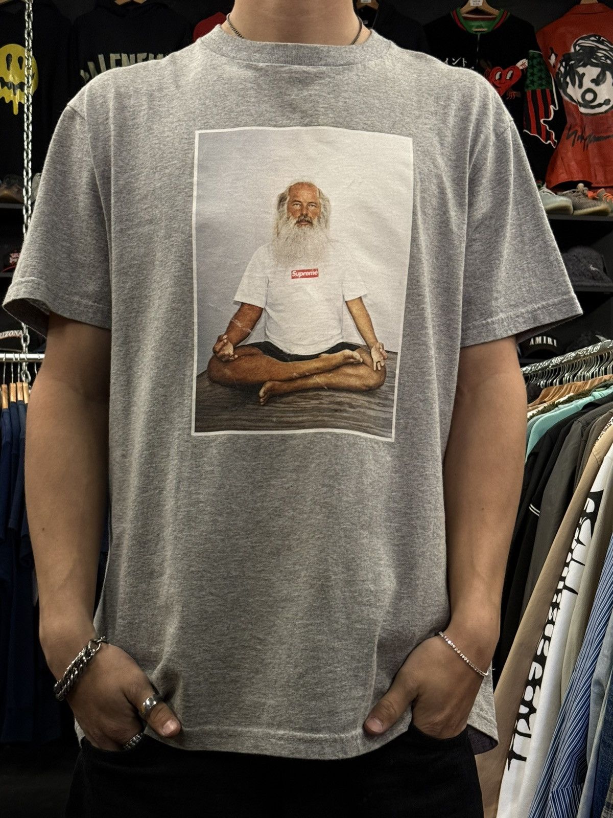 Supreme Supreme Photo Yoga T-Shirt Size US M / EU 48-50 / 2 - 2 Thumbnail