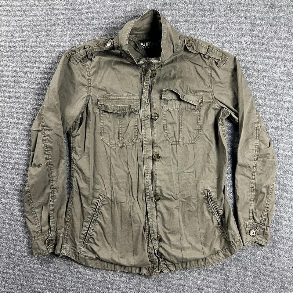 Buffalo David Bitton Buffalo David Bitton Jacket Womens Small Military Full Zip Size S / US 4 / IT 40 - 1 Thumbnail