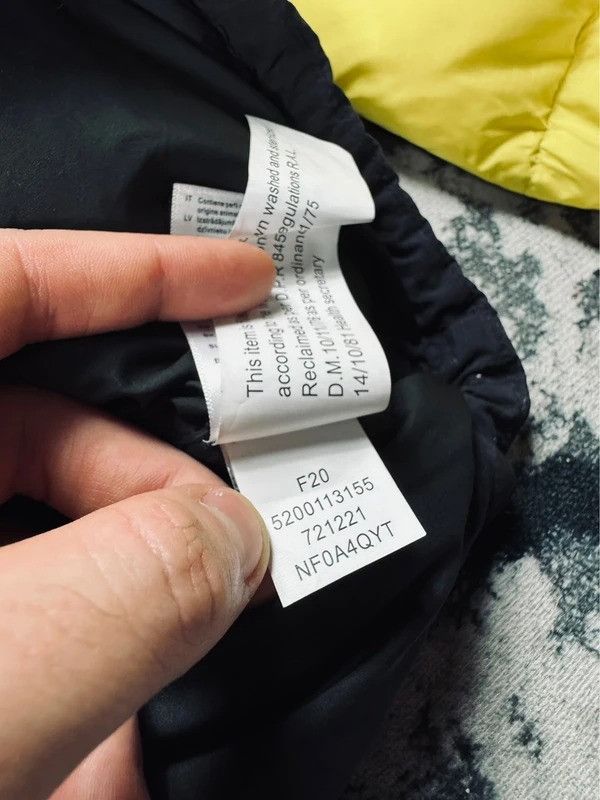 The North Face Nuptse Steep Tech 700 Down Jacket Yellow Black TNF S Size US S / EU 44-46 / 1 - 7 Thumbnail