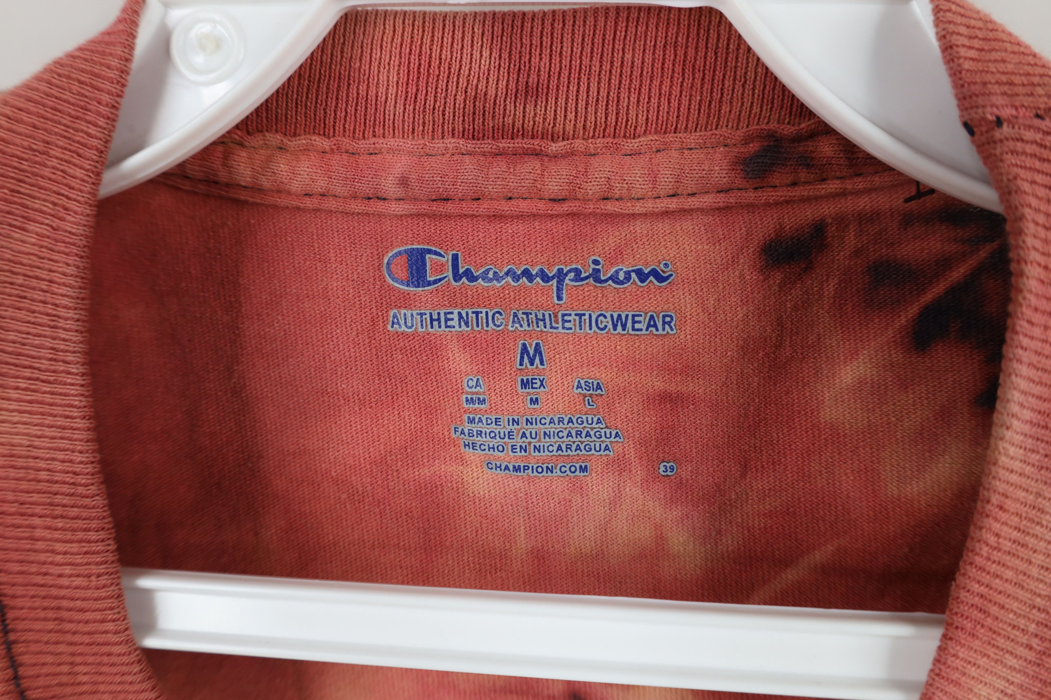 Champion × Vintage Vintage Champion Acid Wash Notre Dame University T-Shirt Size US M / EU 48-50 / 2 - 9 Thumbnail