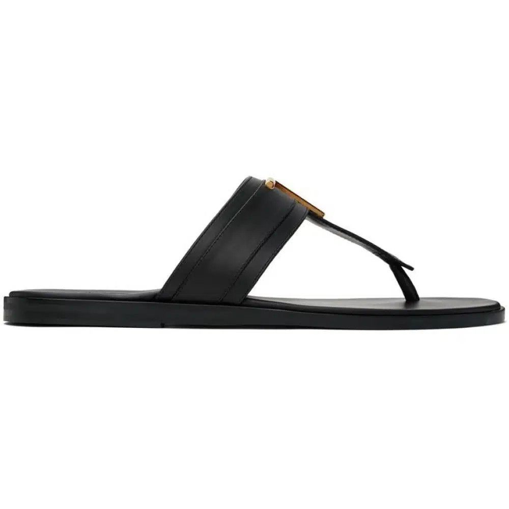 Tom Ford o1loc1c0225 J1382 Brighton Sandals in Black Size US 10 / EU 43 - 1 Thumbnail