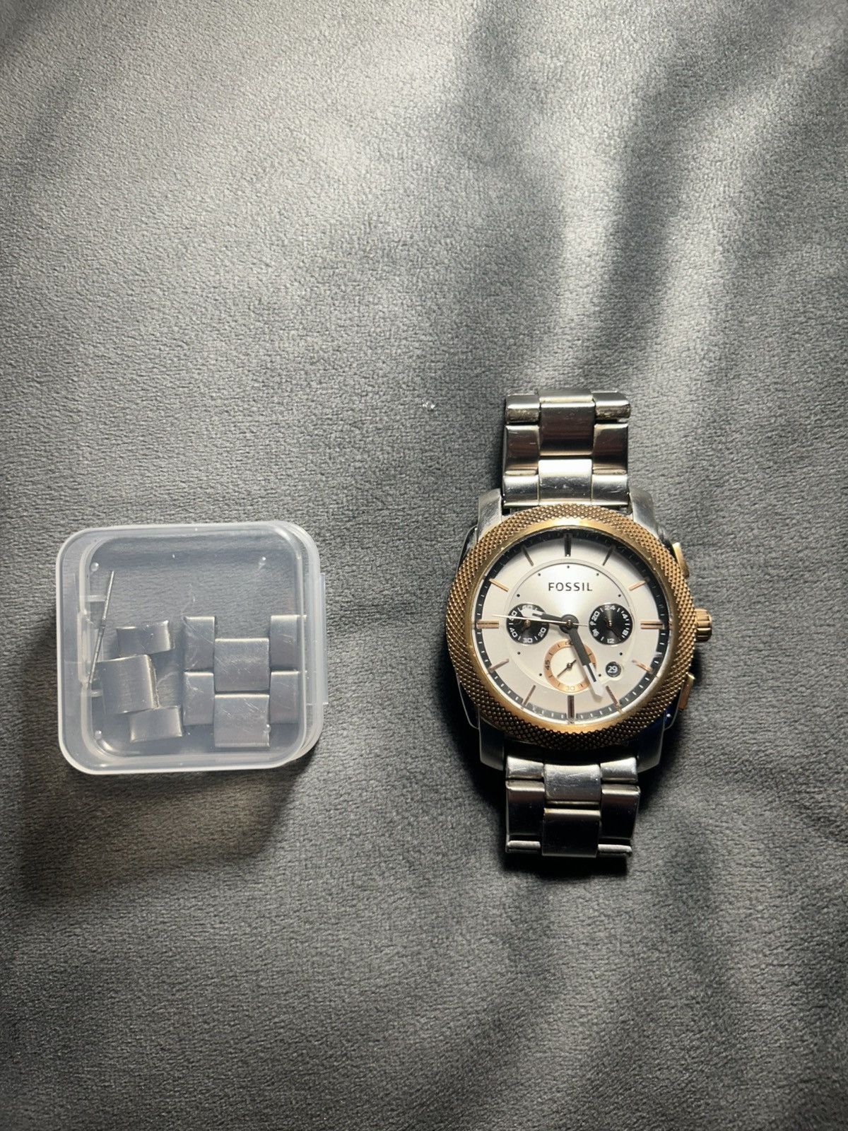 Fossil Silver Fossil watch Size 32 - 1 Thumbnail