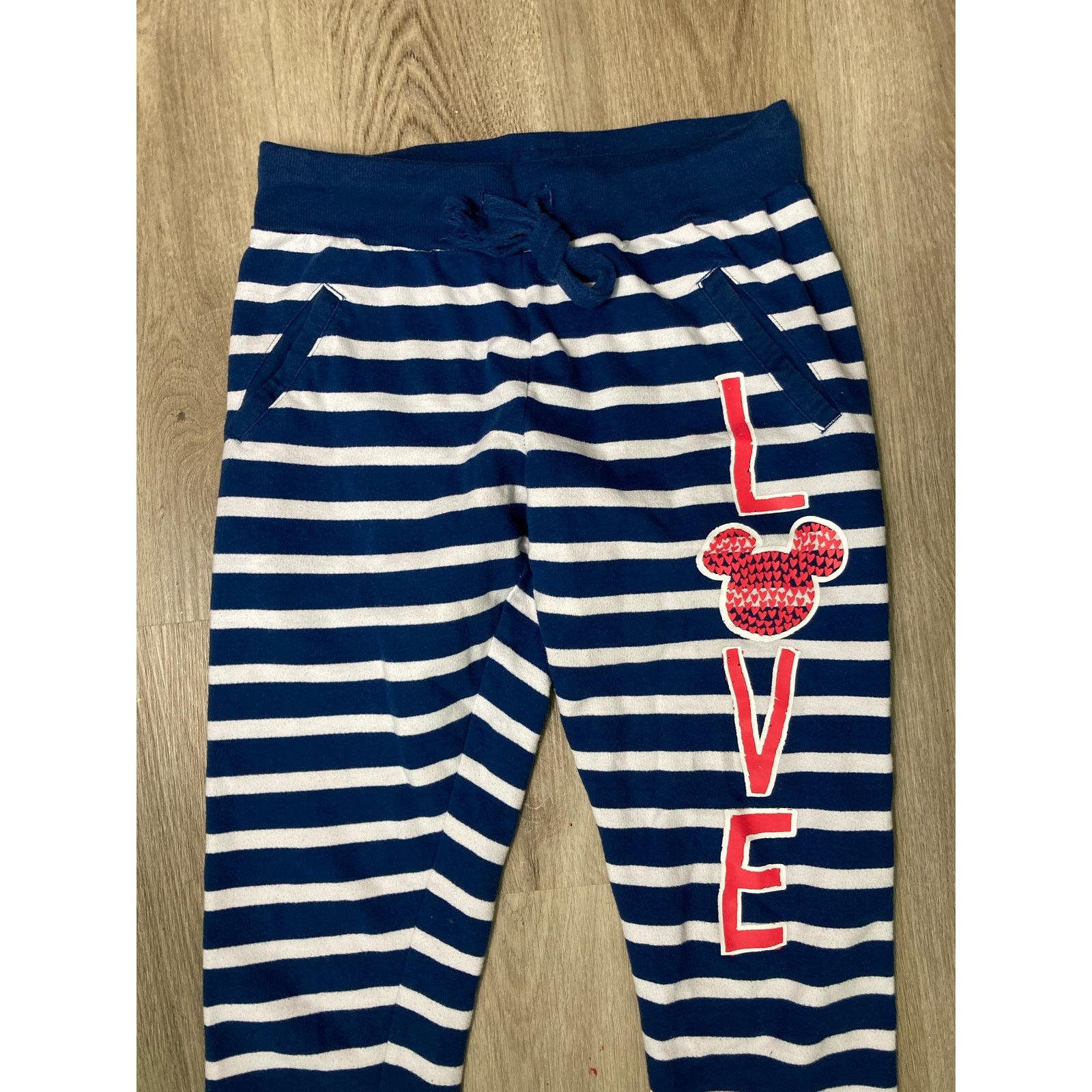 Disney Disney Parks Striped Pajama Pants Womens S Blue Minnie Mouse Size S / US 4 / IT 40 - 7 Thumbnail