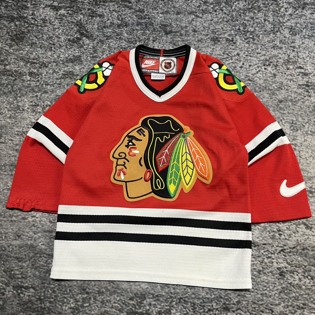 Nike Vintage 90s Nike Chicago Blackhawks Hockey Jersey Size US XS / EU 42 / 0 - 4 Thumbnail