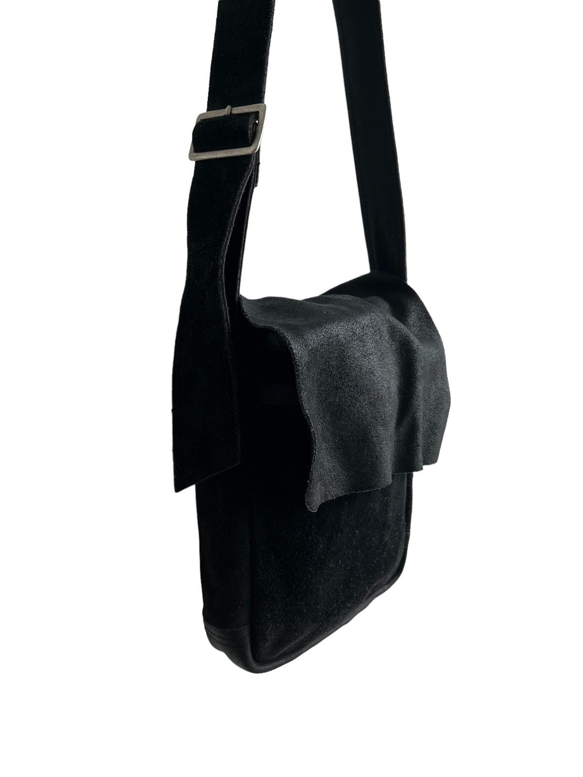 Porter 1990s Porter Yoshida & Co Suede Leather Flap Crossbody Bag Size ONE SIZE - 3 Thumbnail