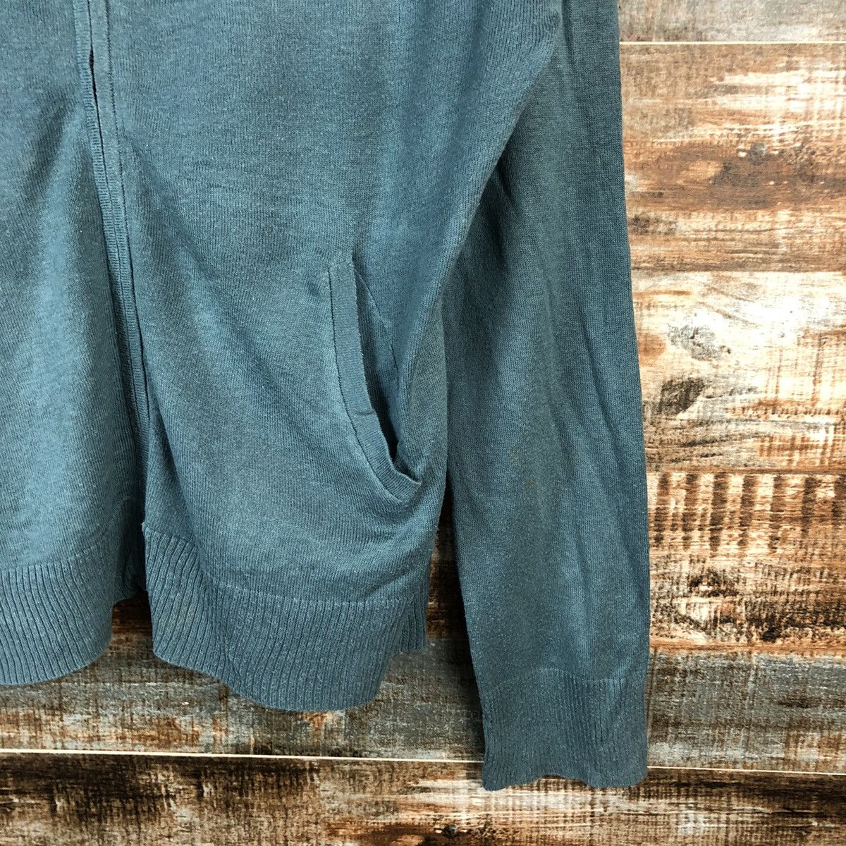 Homespun Knitwear × Japanese Brand Marie Claire Forum Green Knitwear #A2191 Size L / US 10 / IT 46 - 8 Thumbnail