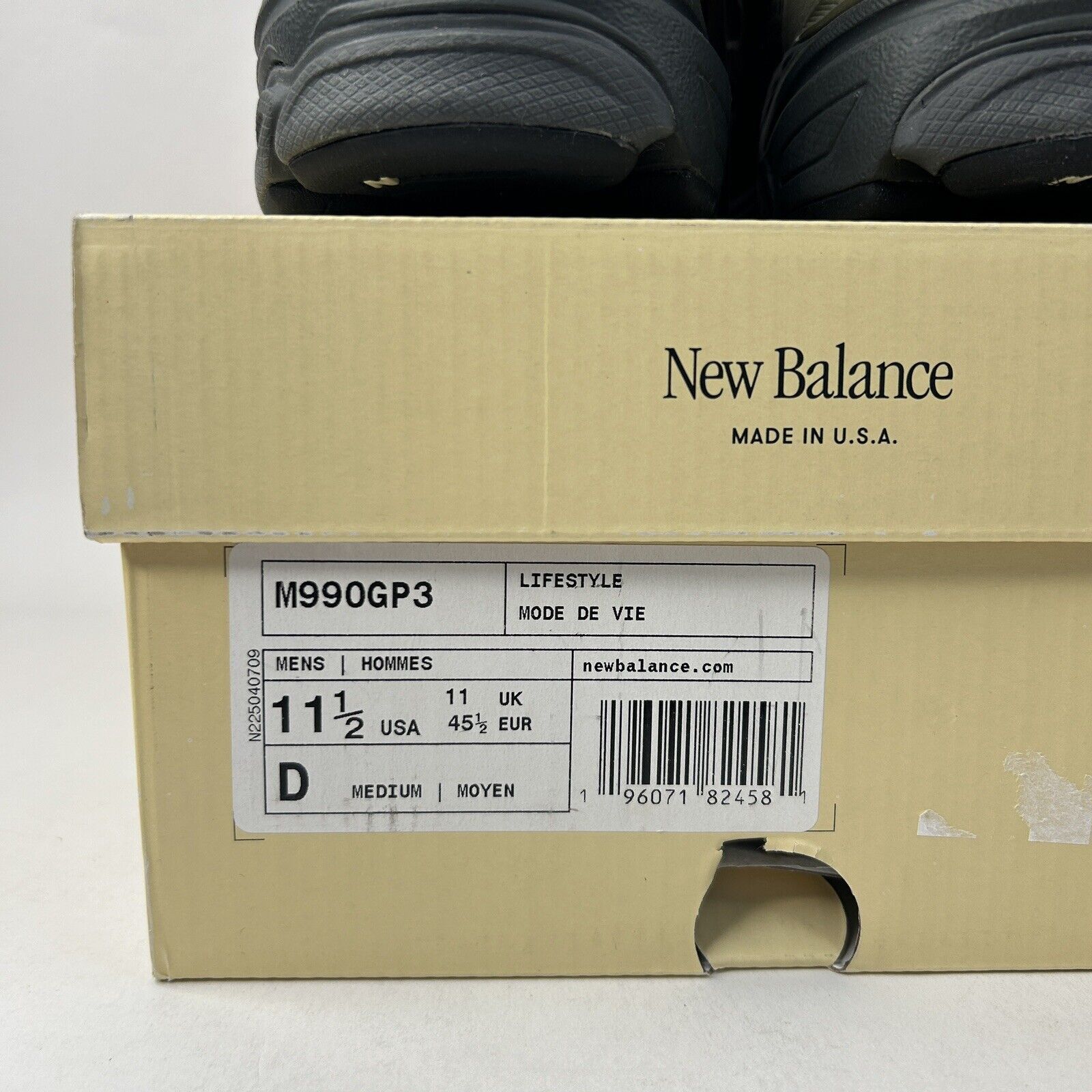 New Balance New Balance X Teddy Saints 990v3 “Green Purple” 2024 Size US 11.5 / EU 44-45 - 5 Thumbnail